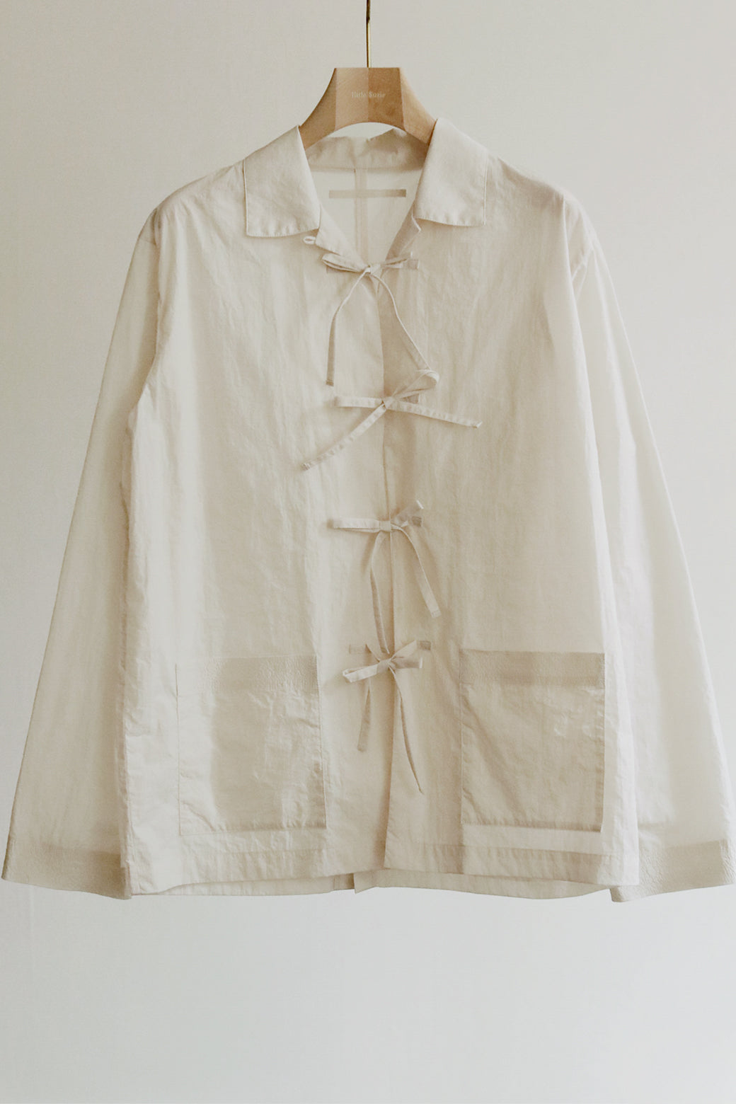 Open Collar Pajamas Shirt（ls22277T）