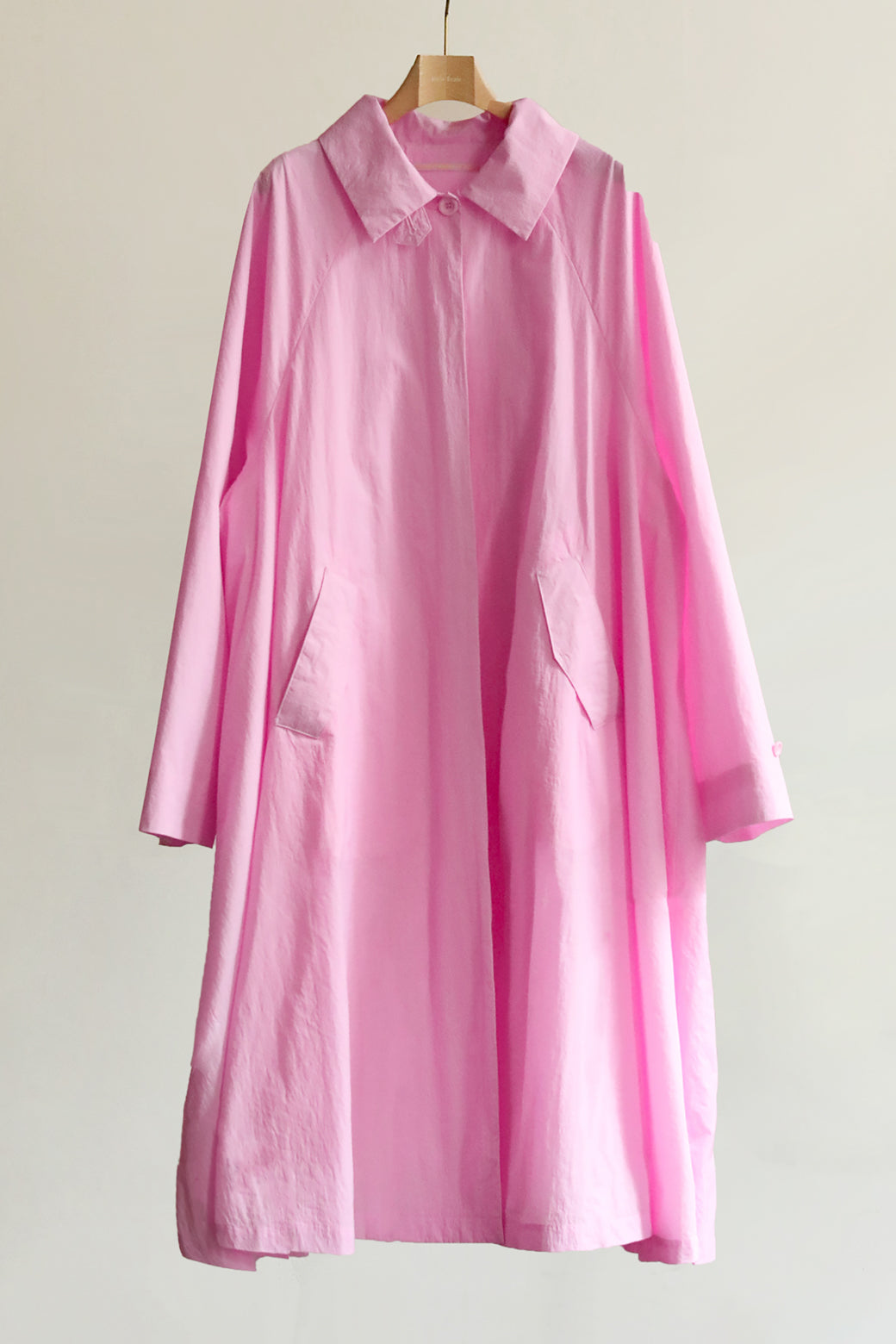 Drape Wide Bal Collar Coat（ls22276J）