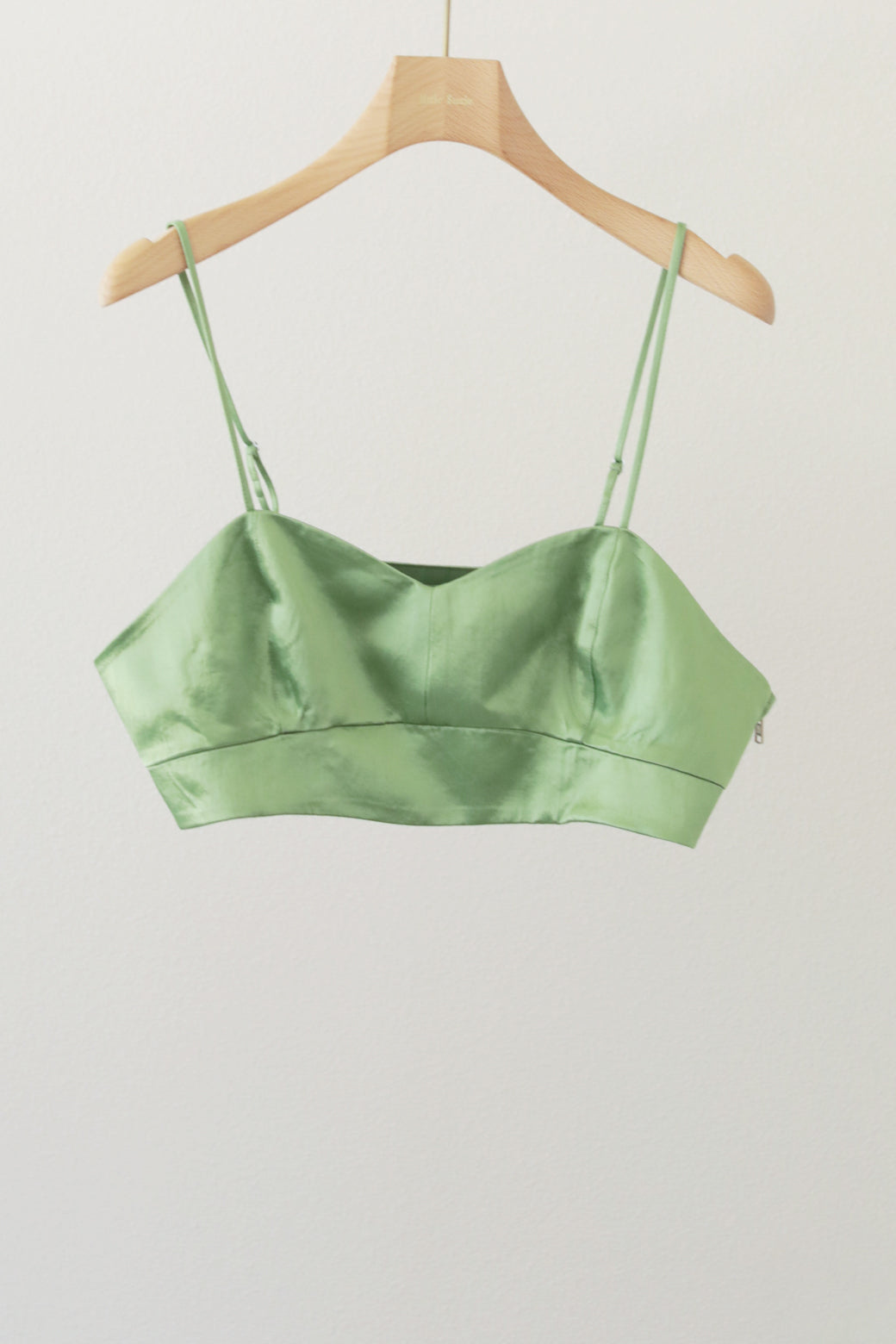 Heavy Satin Bra Top (ls24322T)