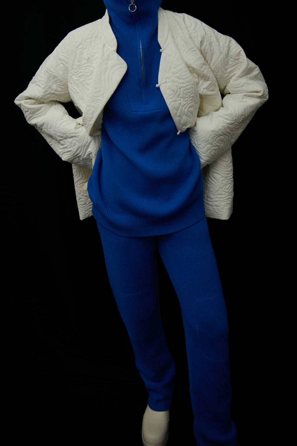 Knee Stitch Knit Pants（ls14247P）