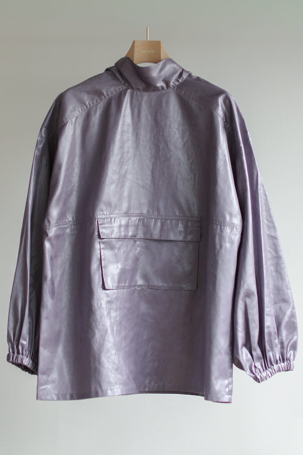 Leather Like Anorak Shirt（ls14250T）