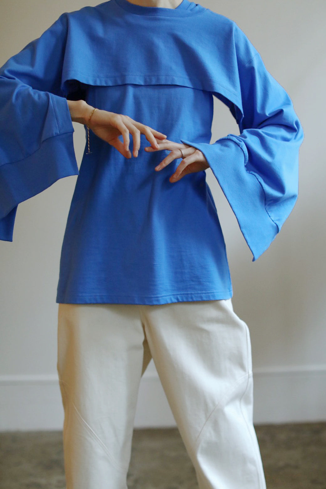 Transform Cropped Sleeves & Tank Top（ls13266T）