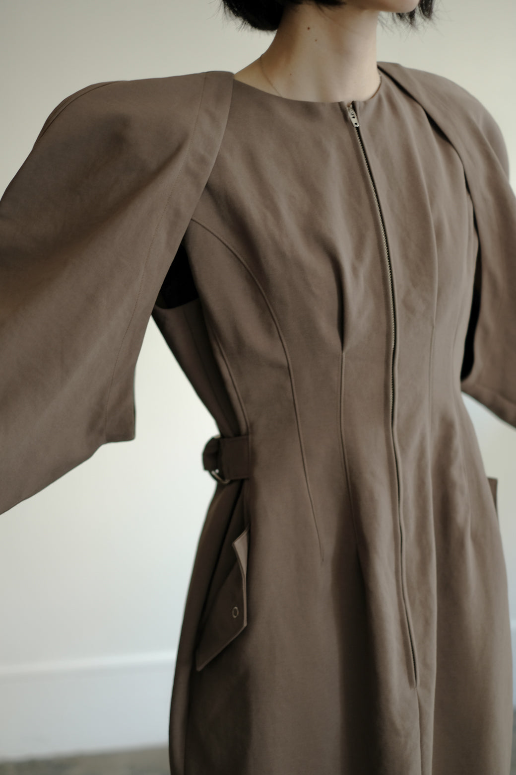 Back Satin Corset Dress&Bolero (ls24301D)