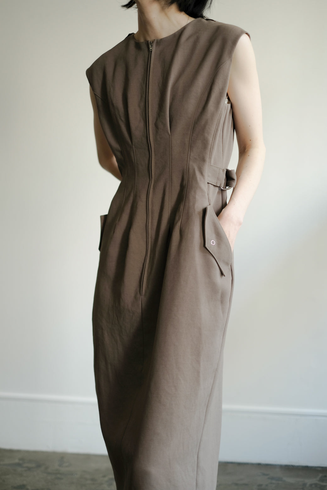 Back Satin Corset Dress&Bolero (ls24301D)