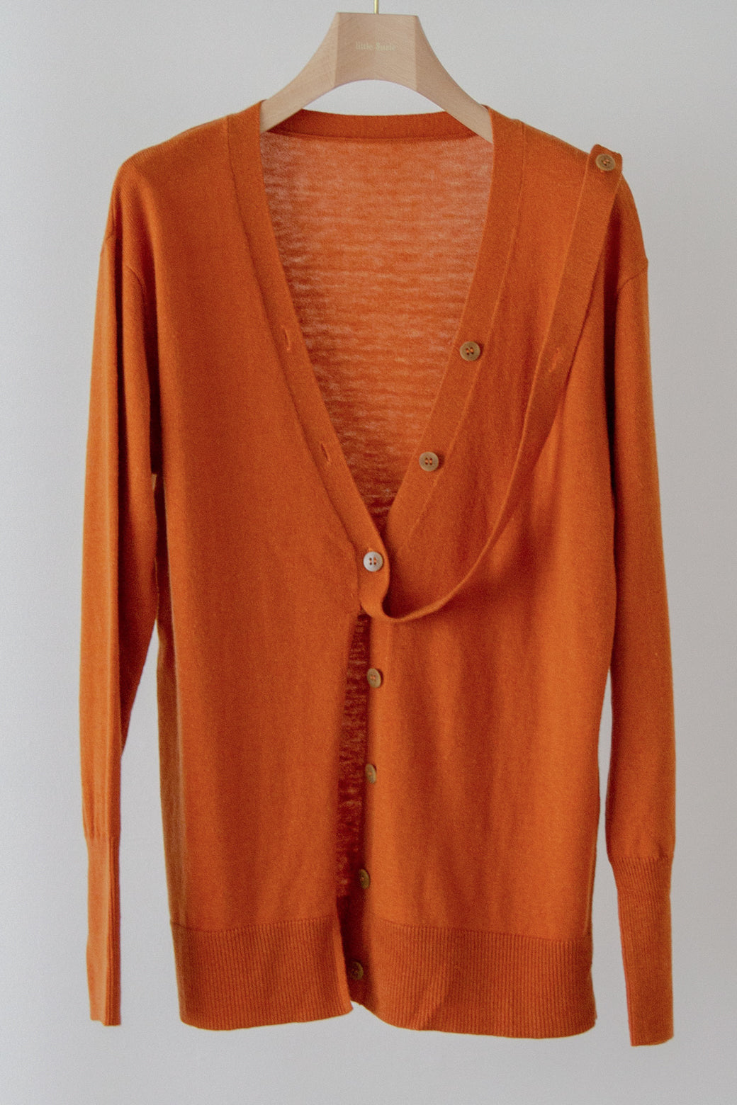 Button Drape Cardigan（ls123K）