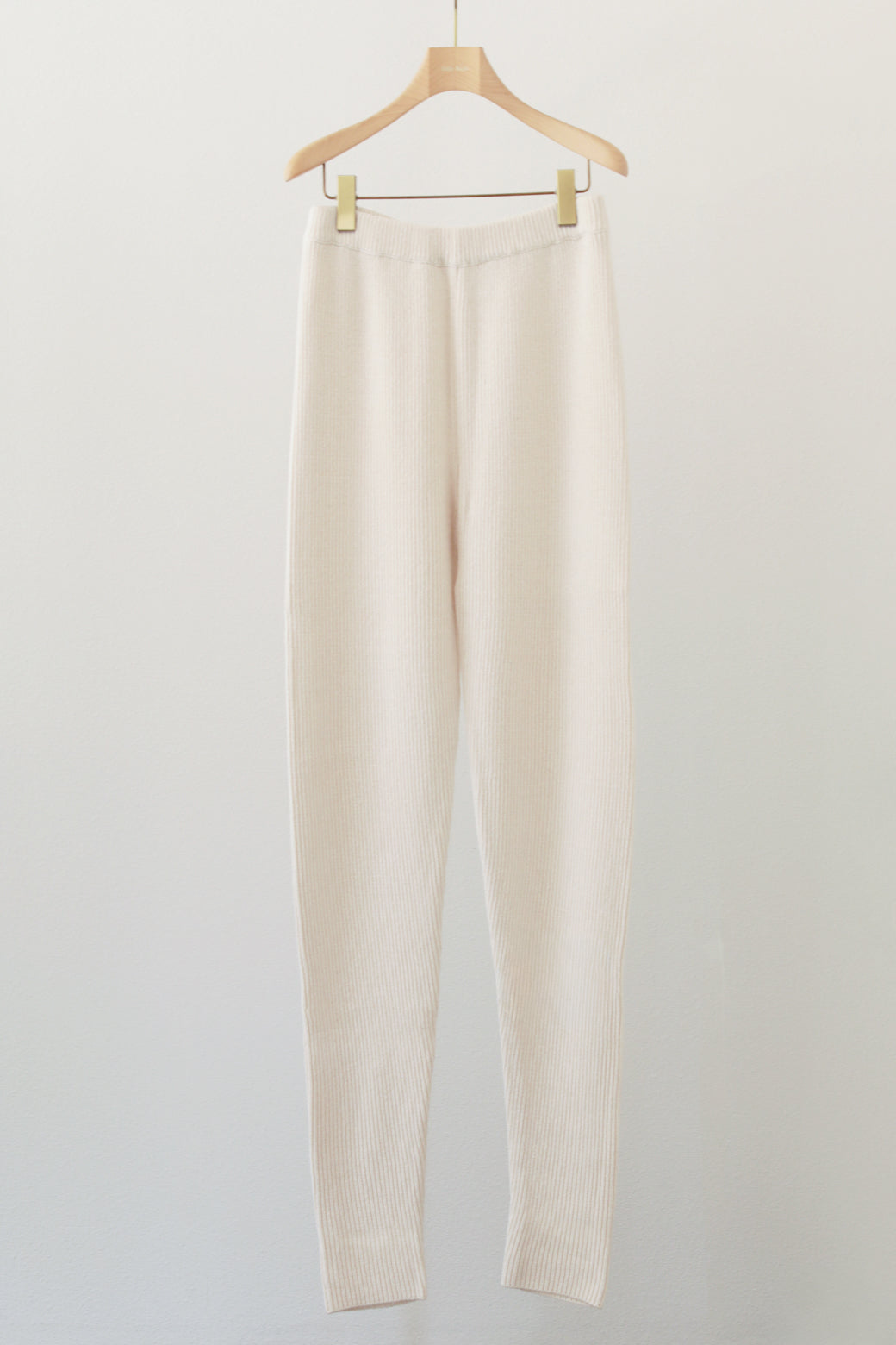 Italian Cash Wool Loose Rib Leggings (ls24325K)