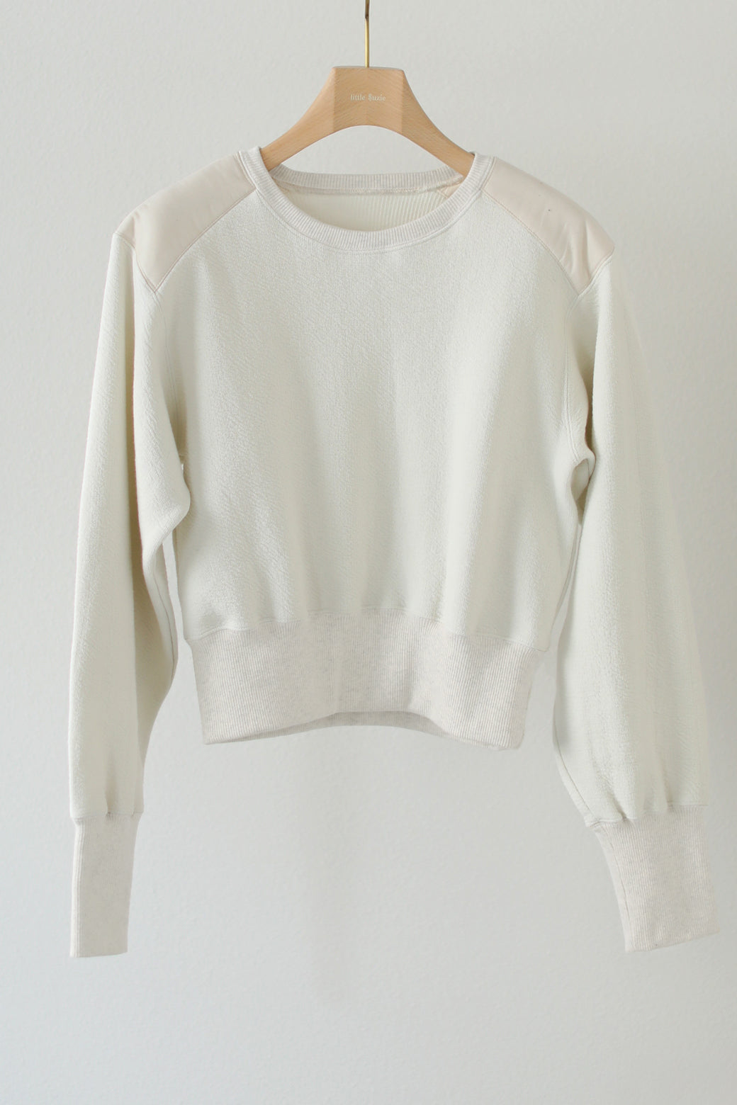 Organic cotton Switching Cropped P/O（ls21272T）