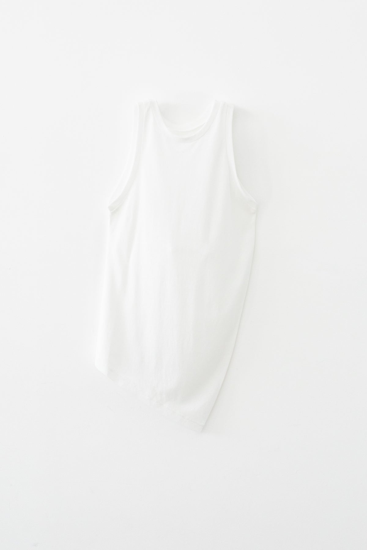 High Twist Sheer Jersey Distorted Tank (ls72641T)