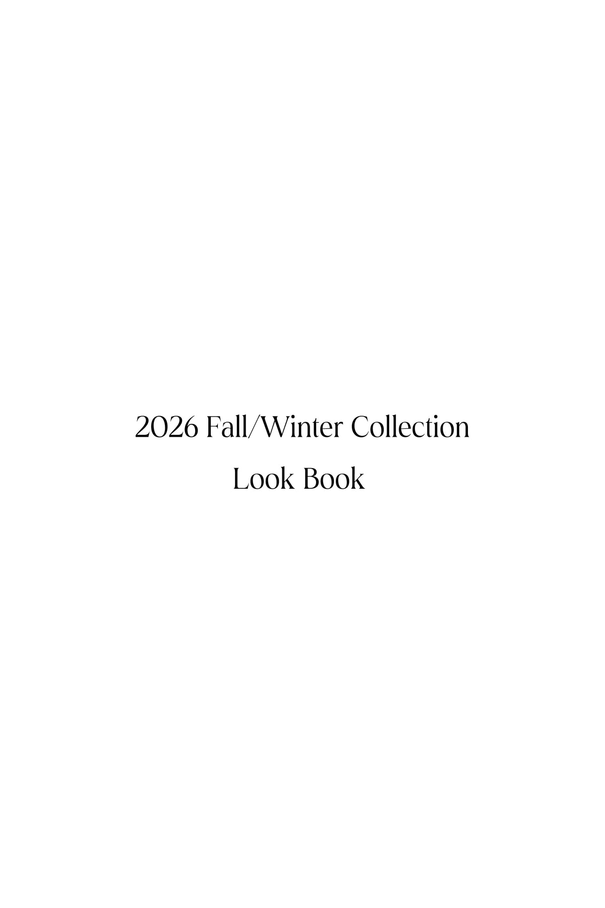 Look Book