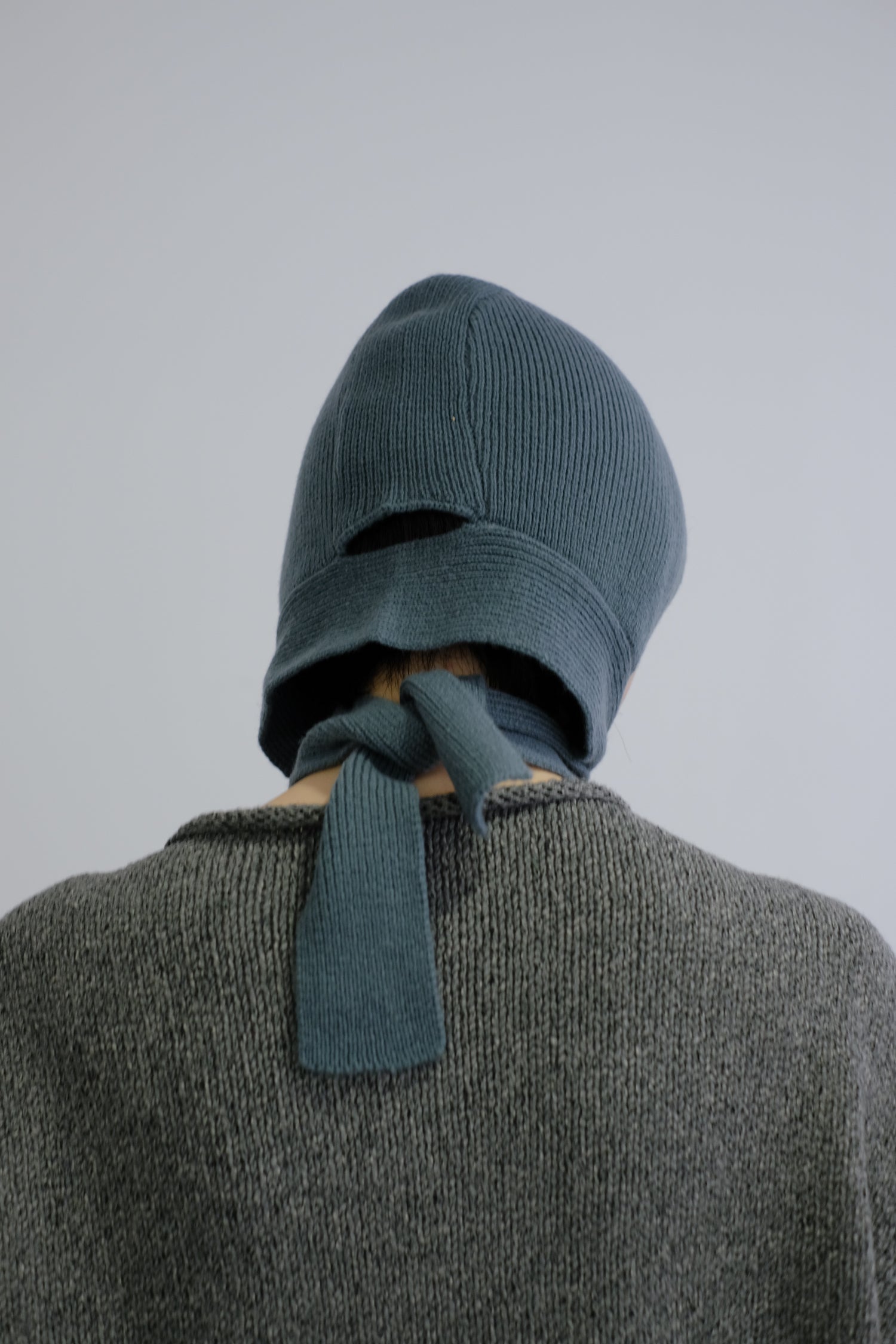 【展示会/後】Extra Fine Merino Wool Bonnet (ls54559A) ¥22,000