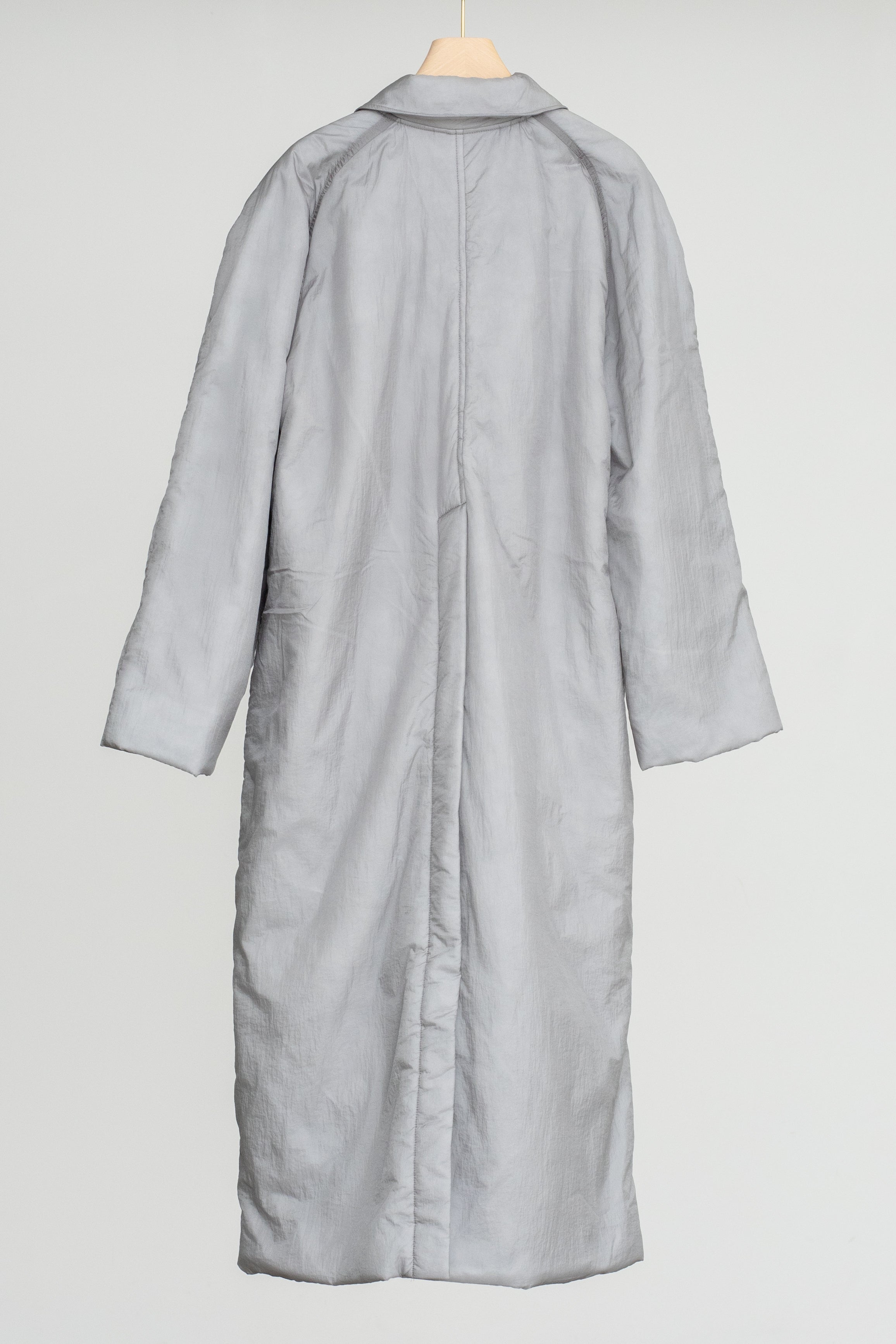 【展示会/後】Sheer Nylon Patted Long Coat (ls54535J) ¥79,200