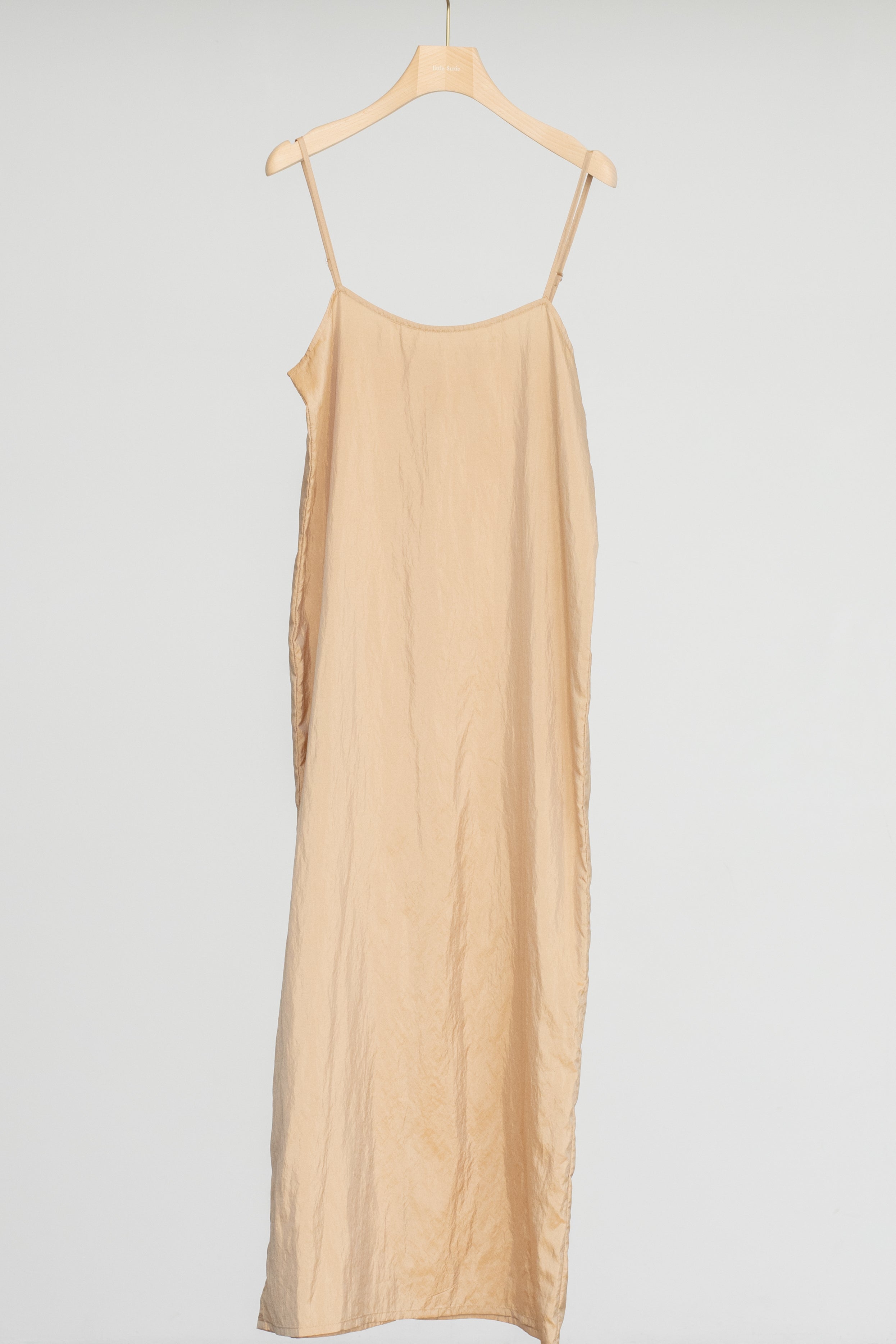 【展示会/後】Nylon Silk Camisole Dress (ls54545D) ¥39,600