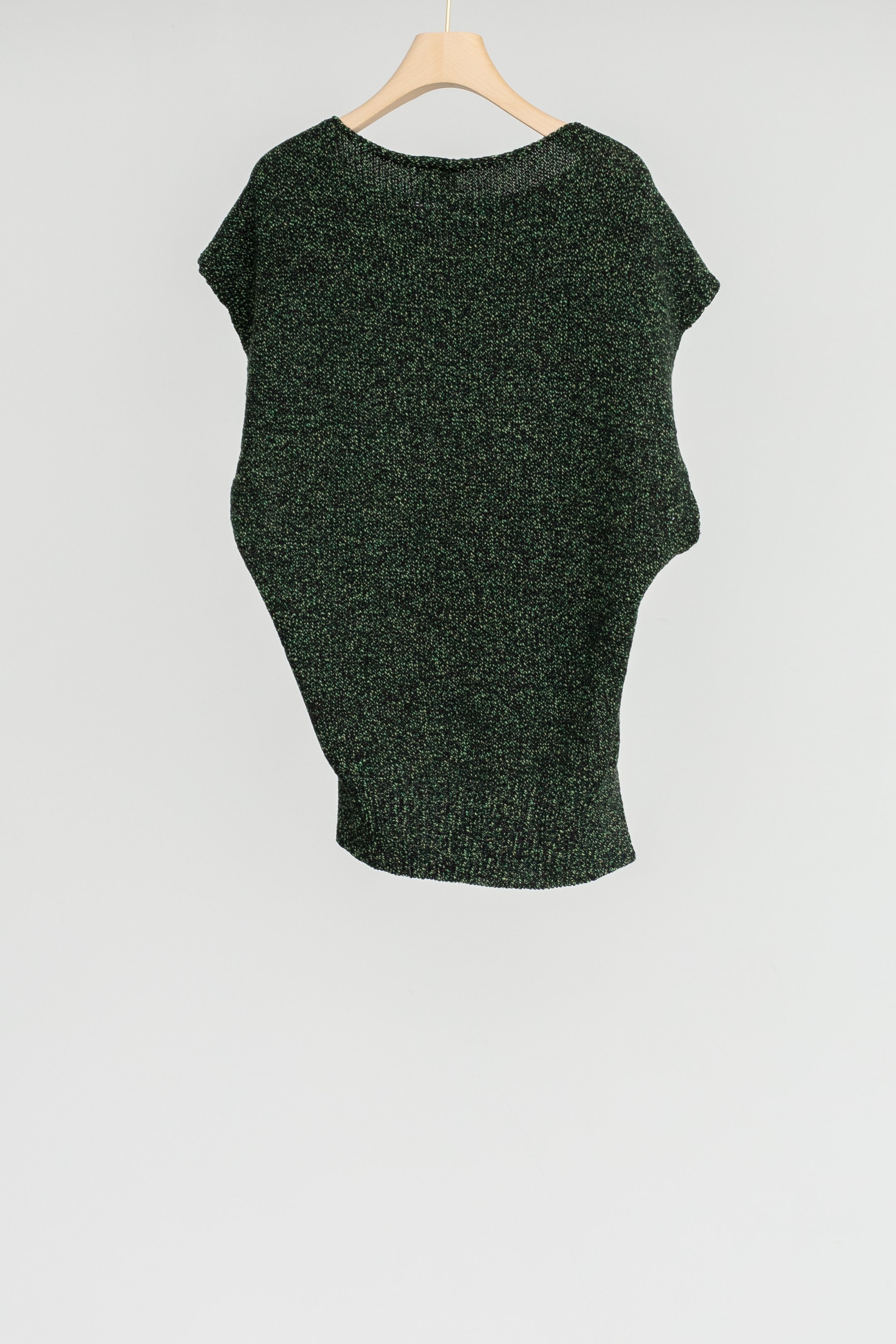 【展示会/後】Wool Cotton Mix Color Knit Vest (ls54557K) ¥37,400