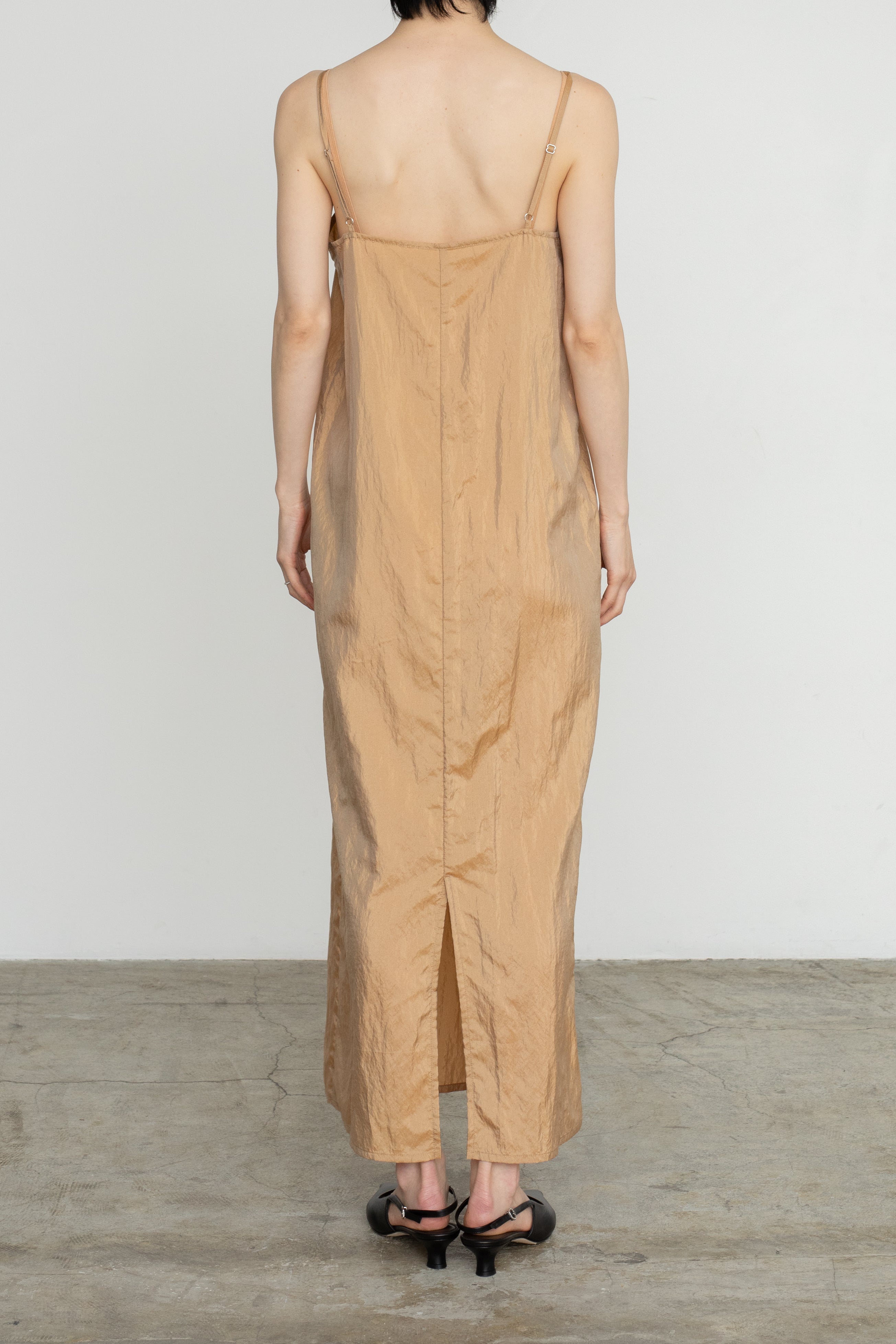 【展示会/後】Nylon Silk Camisole Dress (ls54545D) ¥39,600