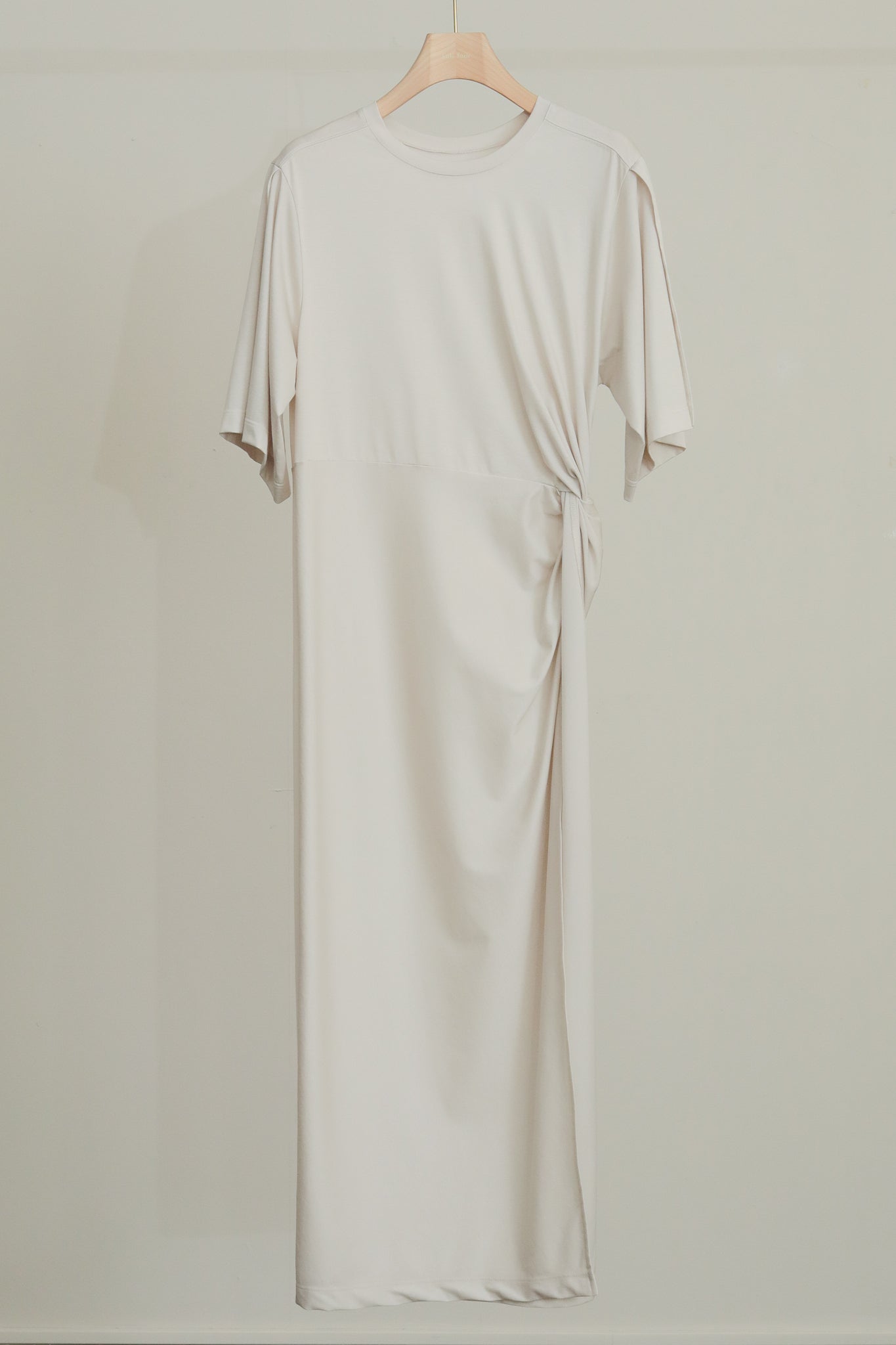 【Pre-order】Super High Guage Jersey Twist Waist Dress（ls52494D）