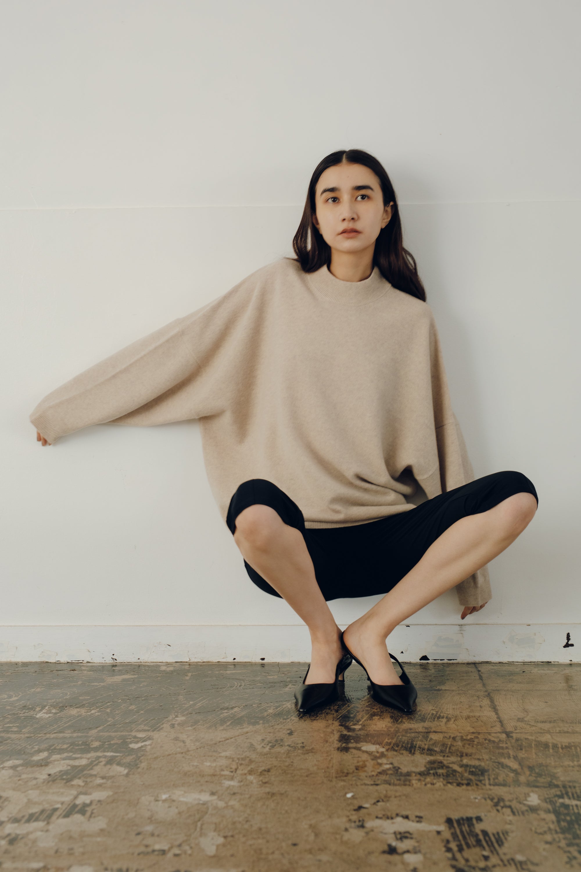 Recycled Nylon Half Leggings(ls64620P)