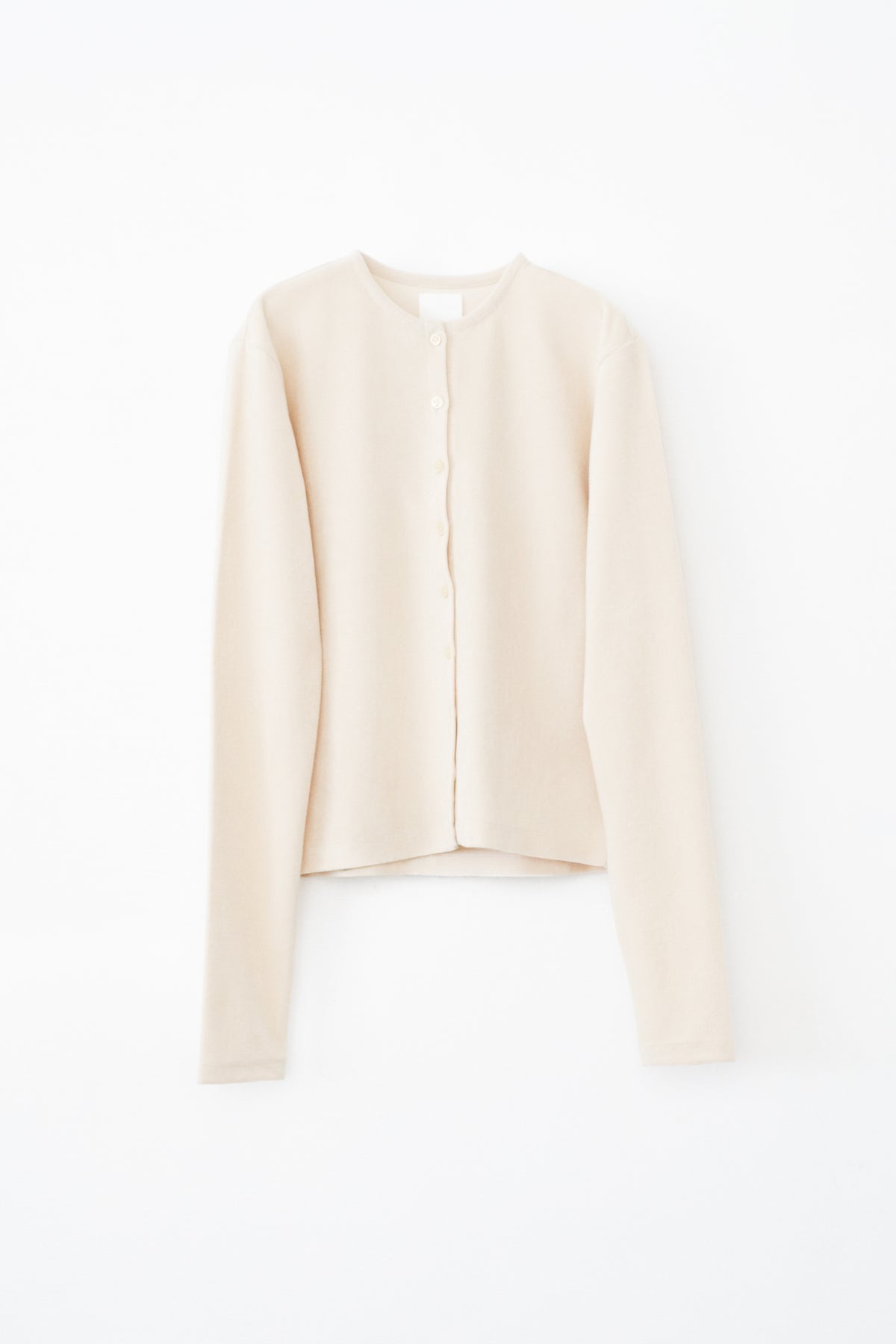 【展示会/後】High Gauge Pile Tight Hem Cardigan (ls64618T) ¥18,700-