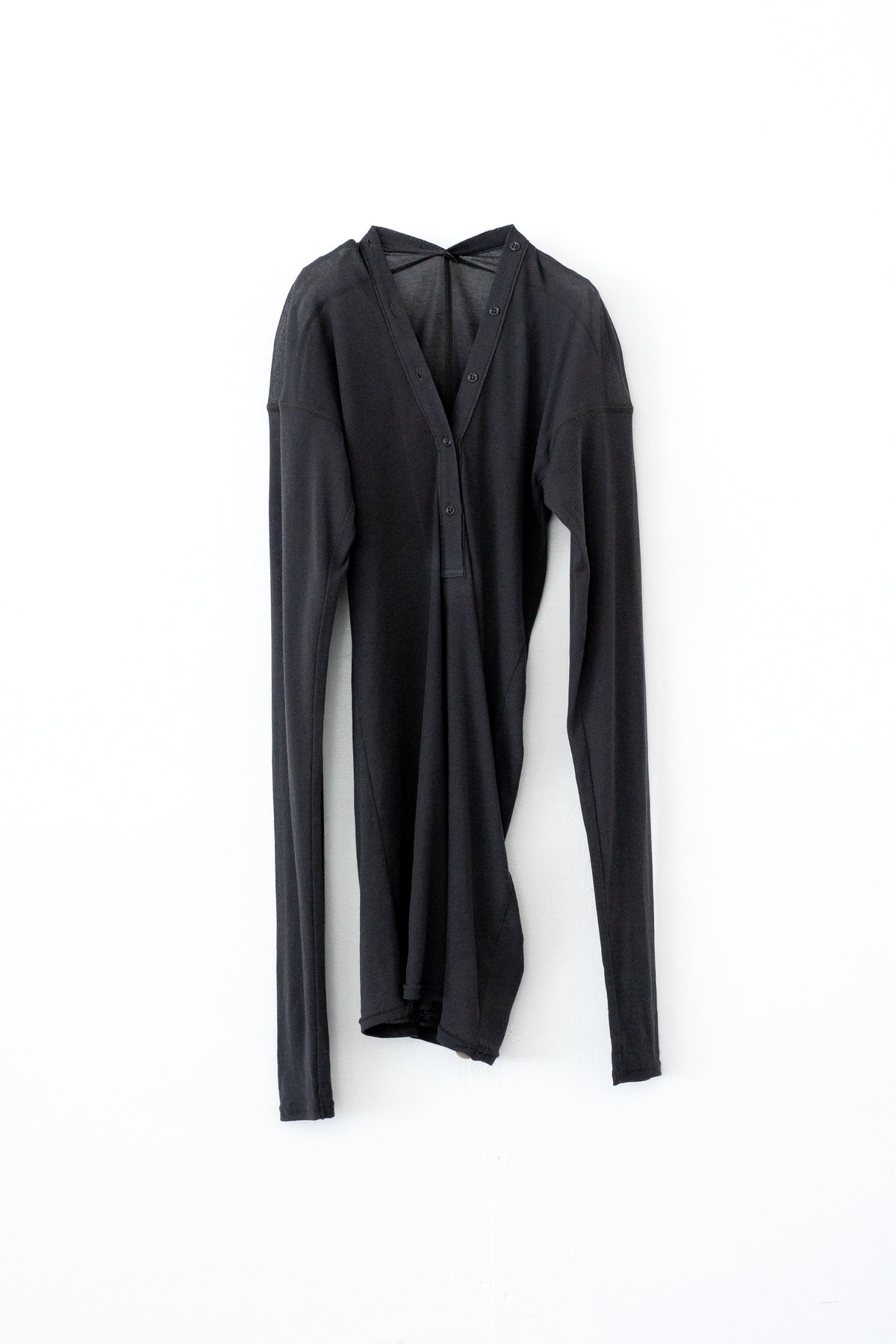 【展示会/後】Sheer Fraise Distorted Henry (ls64599T) ¥19,800-