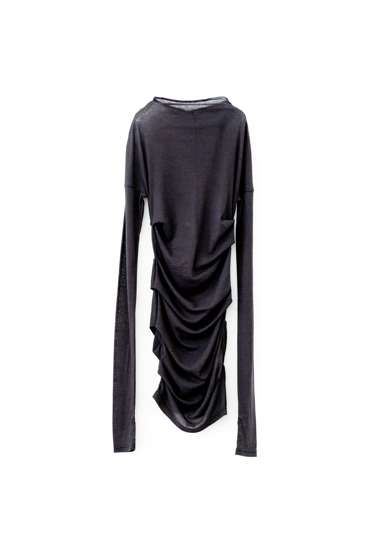 【展示会/後】Sheer Fraise Side Tuck Top(ls64597T) ¥24,200-