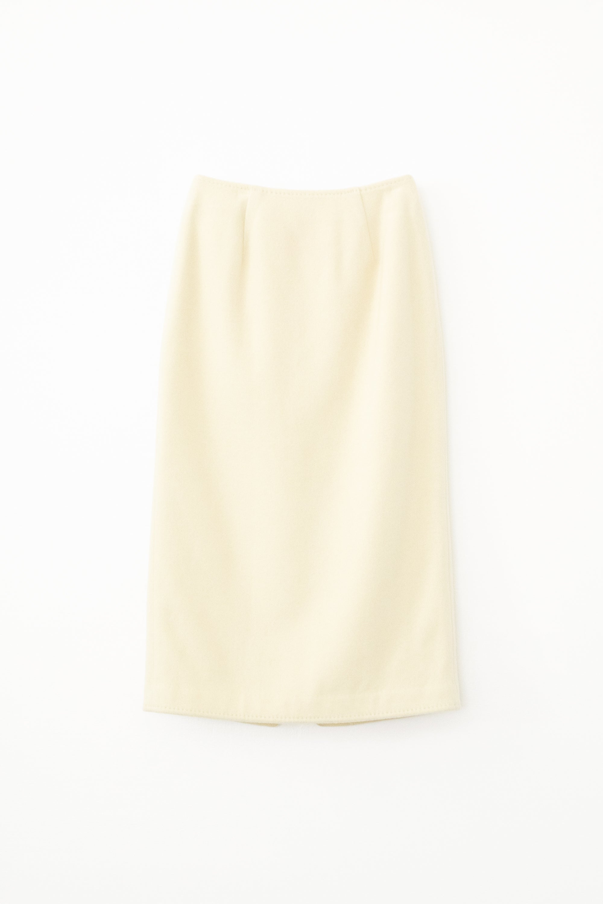 【展示会/後】Recycled Wool Nylon Wrapped Skirt (ls64603S) ¥37,400-