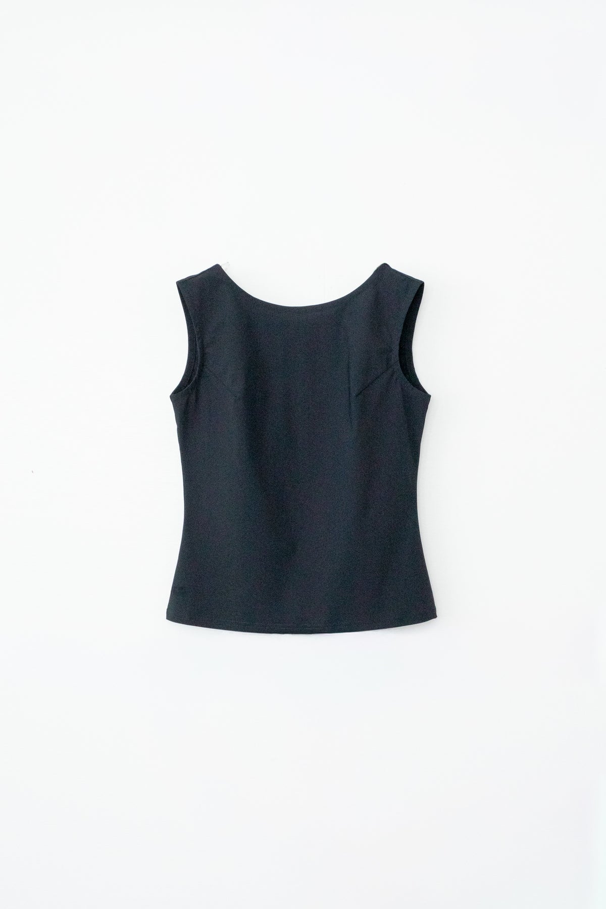 【展示会/後】Recycled Nylon Boat Neck Sleeveless Top(ls64621T) ¥14,300-