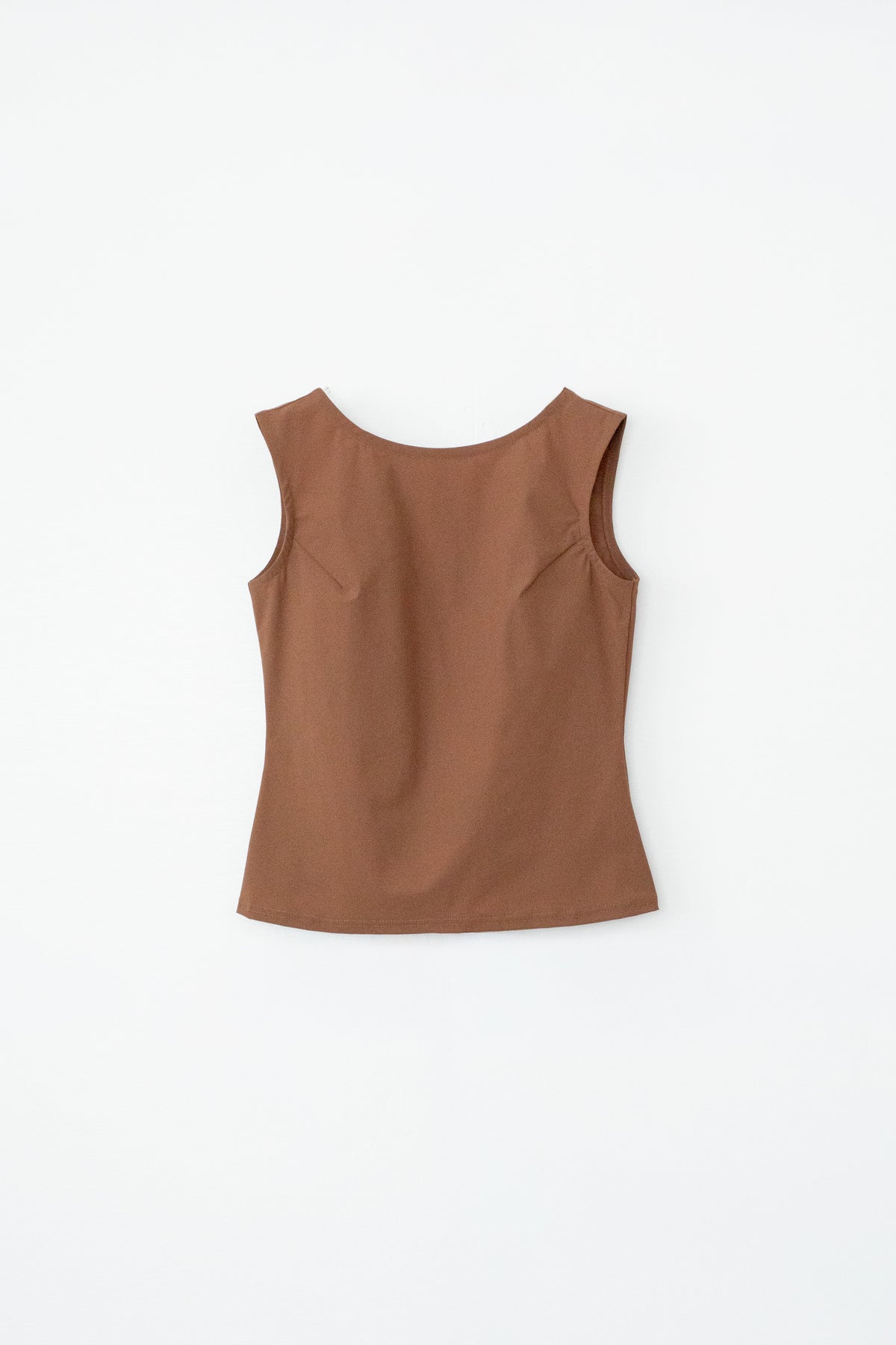 【展示会/後】Recycled Nylon Boat Neck Sleeveless Top(ls64621T) ¥14,300-