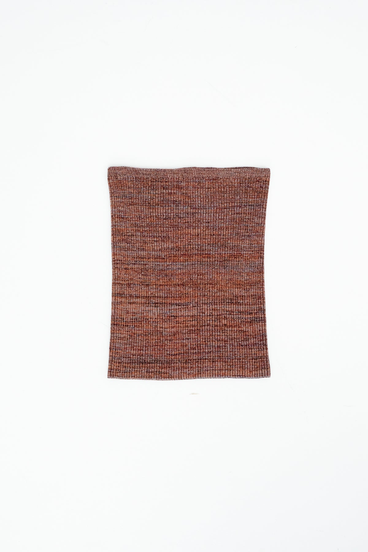 【展示会/後】Cotton 5color Marled Rib Knit Tube (ls64606K) ¥17,600-