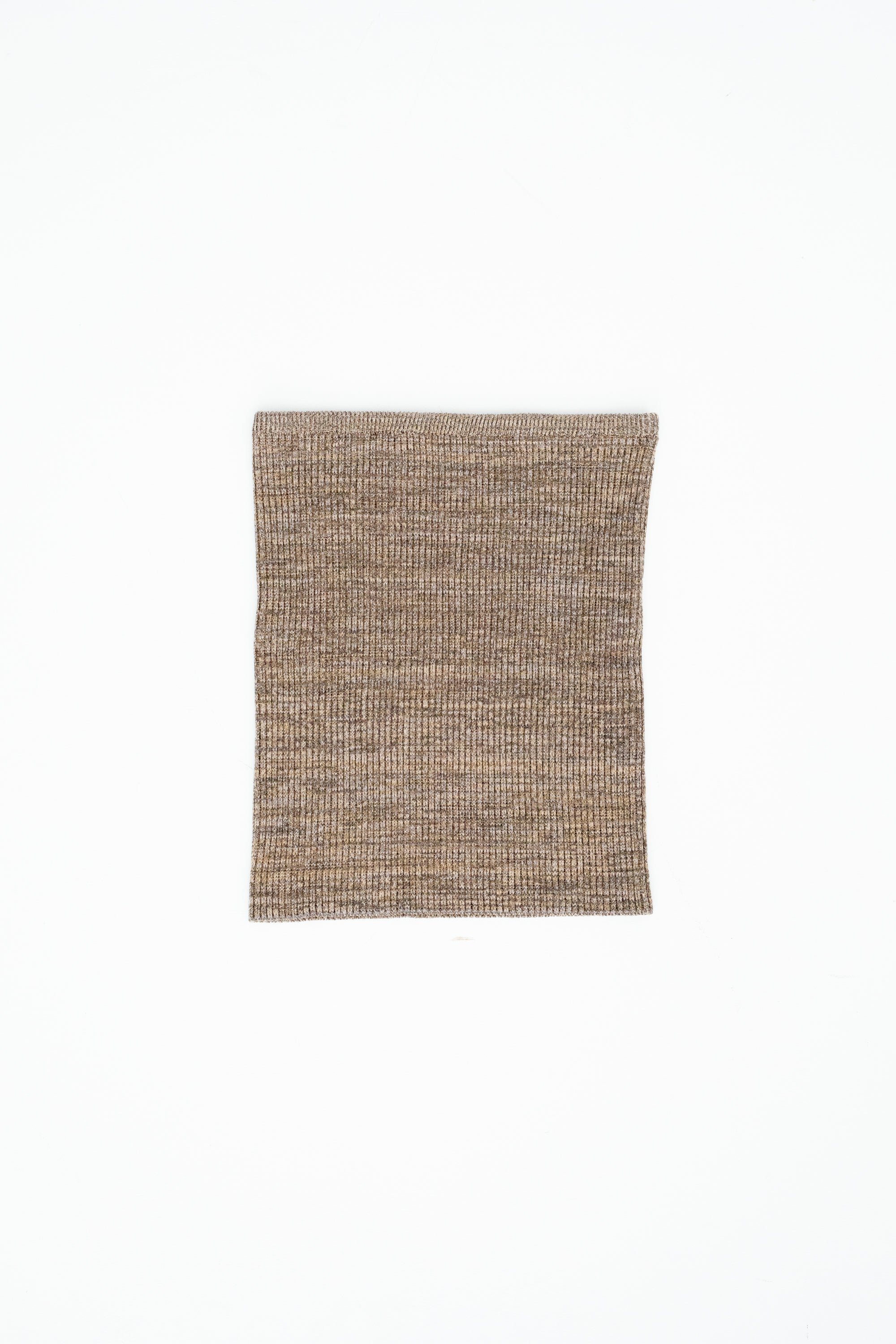 【展示会/後】Cotton 5color Marled Rib Knit Tube (ls64606K) ¥17,600-