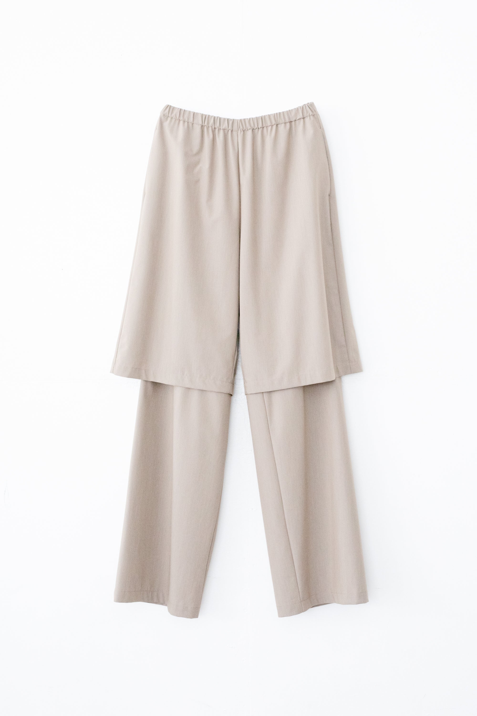 【展示会/後】Wooly Nylon Detachable Easy Pants (ls64615P) ¥31,900-