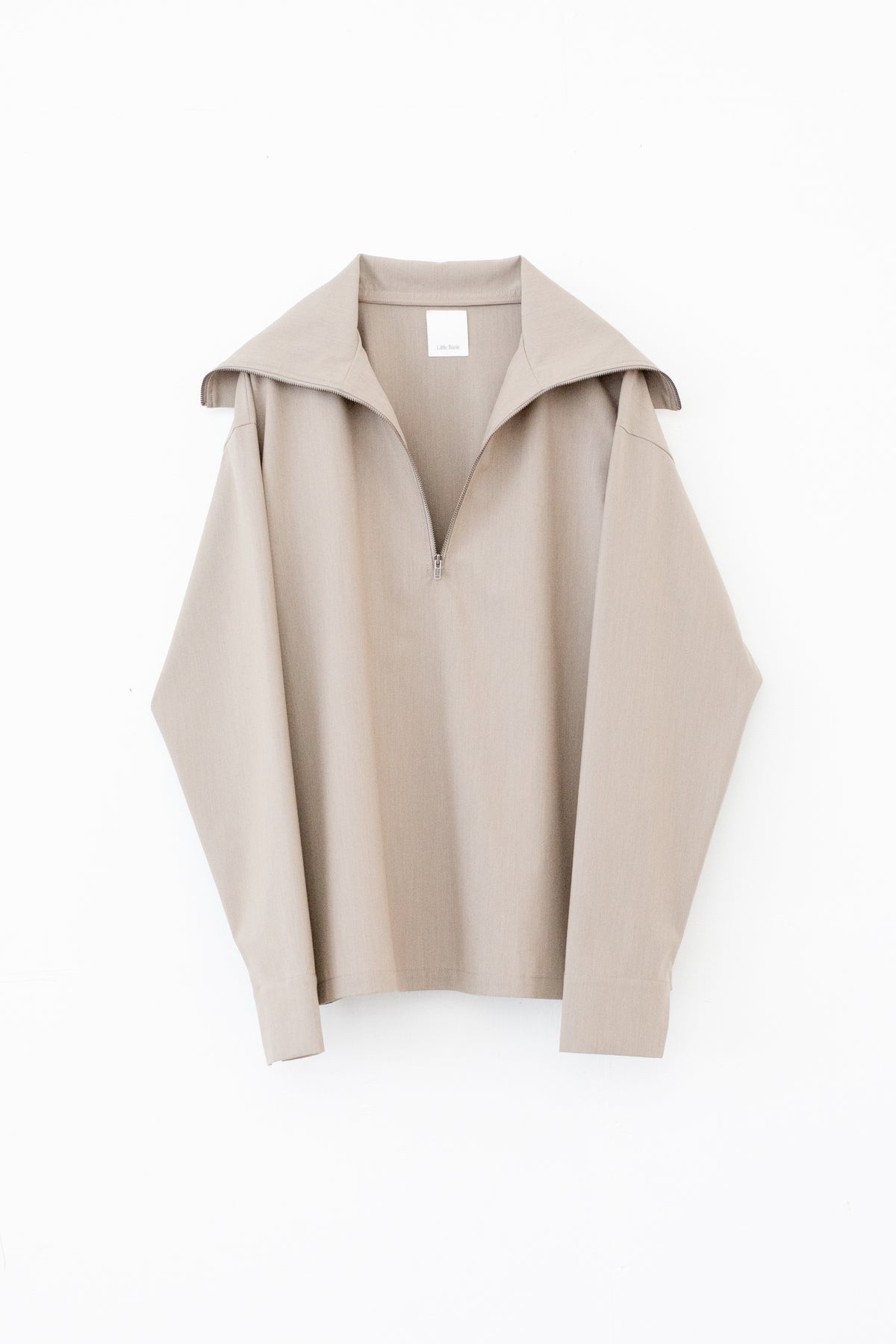 【展示会/後】Wooly Nylon Half Zip Shirt (ls64614T) ¥30,800-