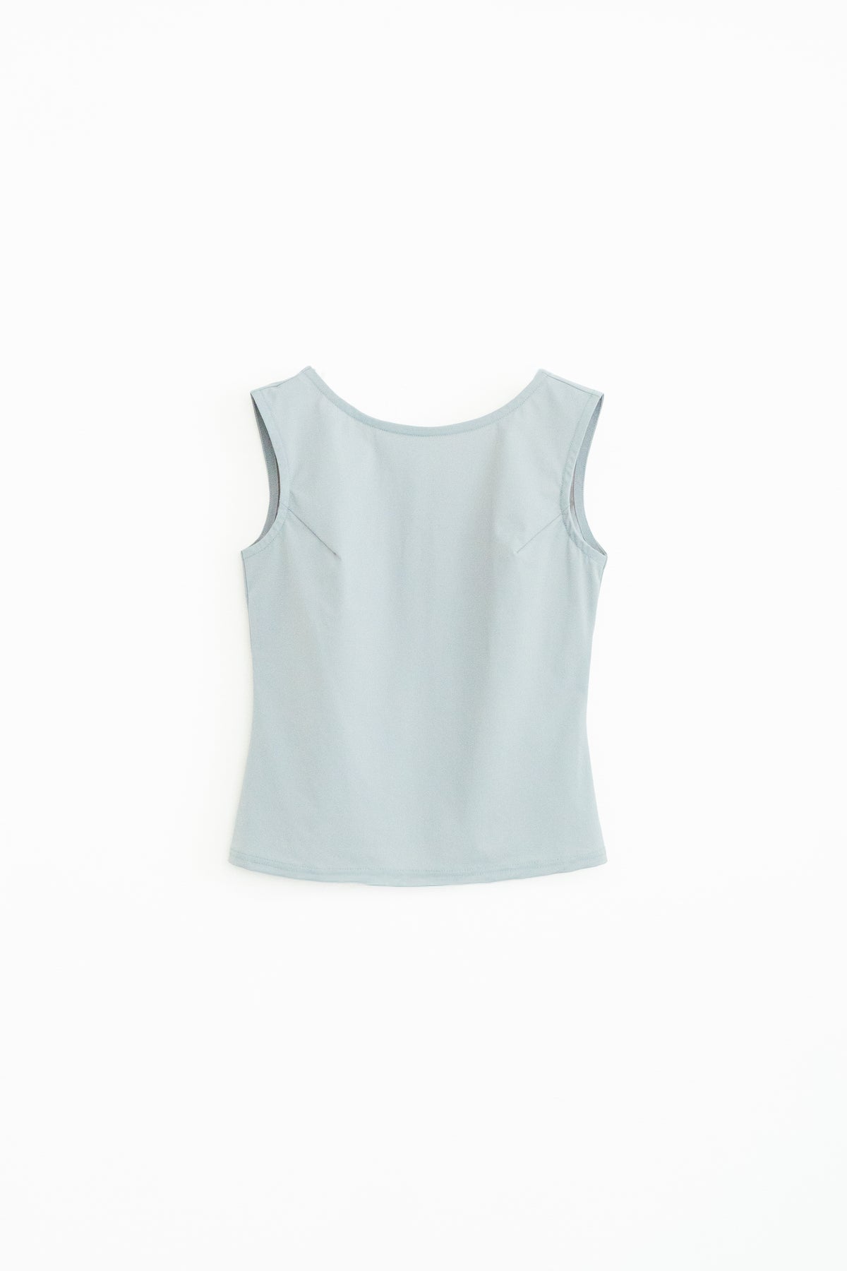 【展示会/後】Recycled Nylon Boat Neck Sleeveless Top(ls64621T) ¥14,300-