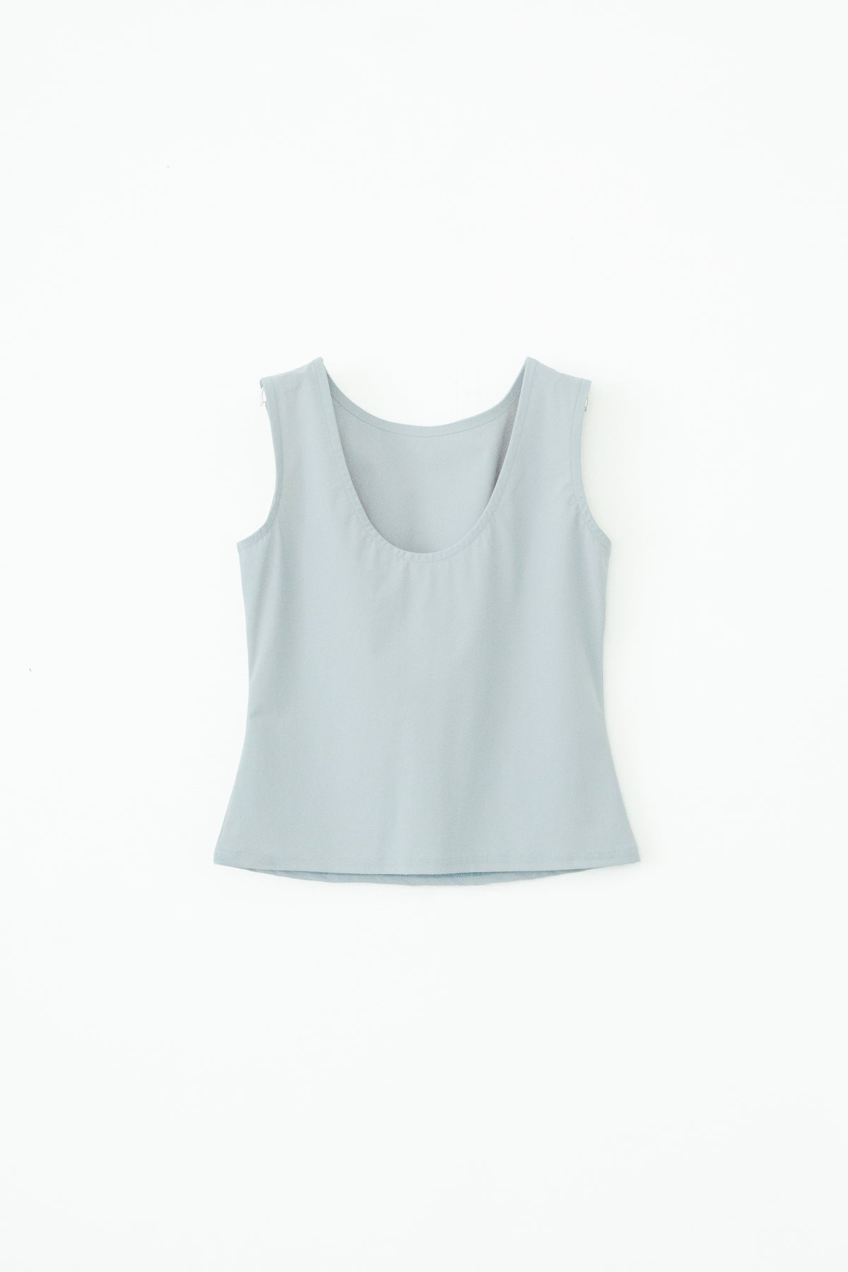 【展示会/後】Recycled Nylon Boat Neck Sleeveless Top(ls64621T) ¥14,300-