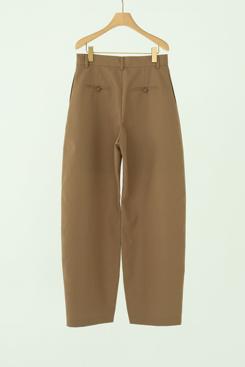 【展示会/後】Wool Mix Curved Trousers (ls62581P) ¥35,200-