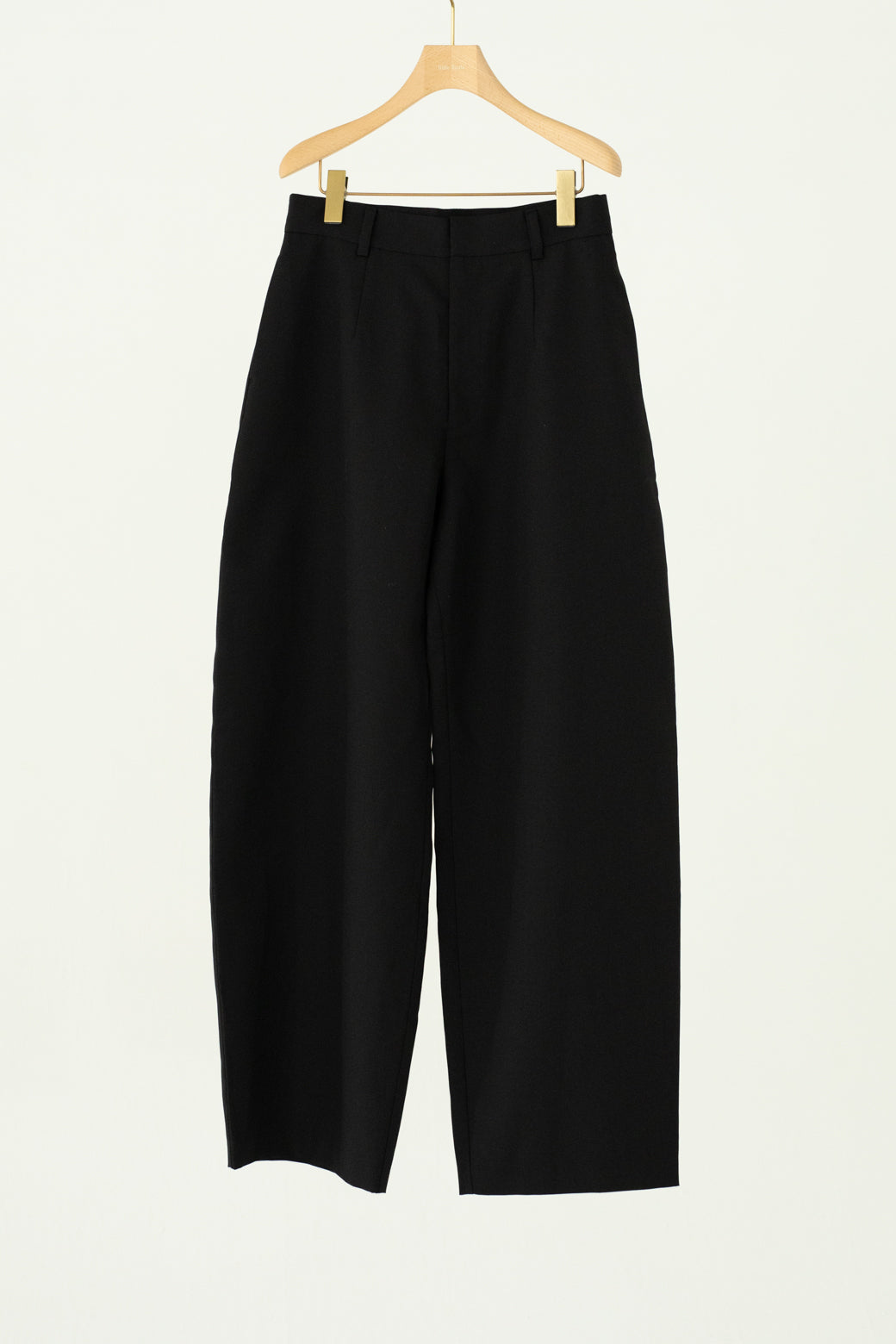 【展示会/後】Wool Mix Curved Trousers (ls62581P) ¥35,200-