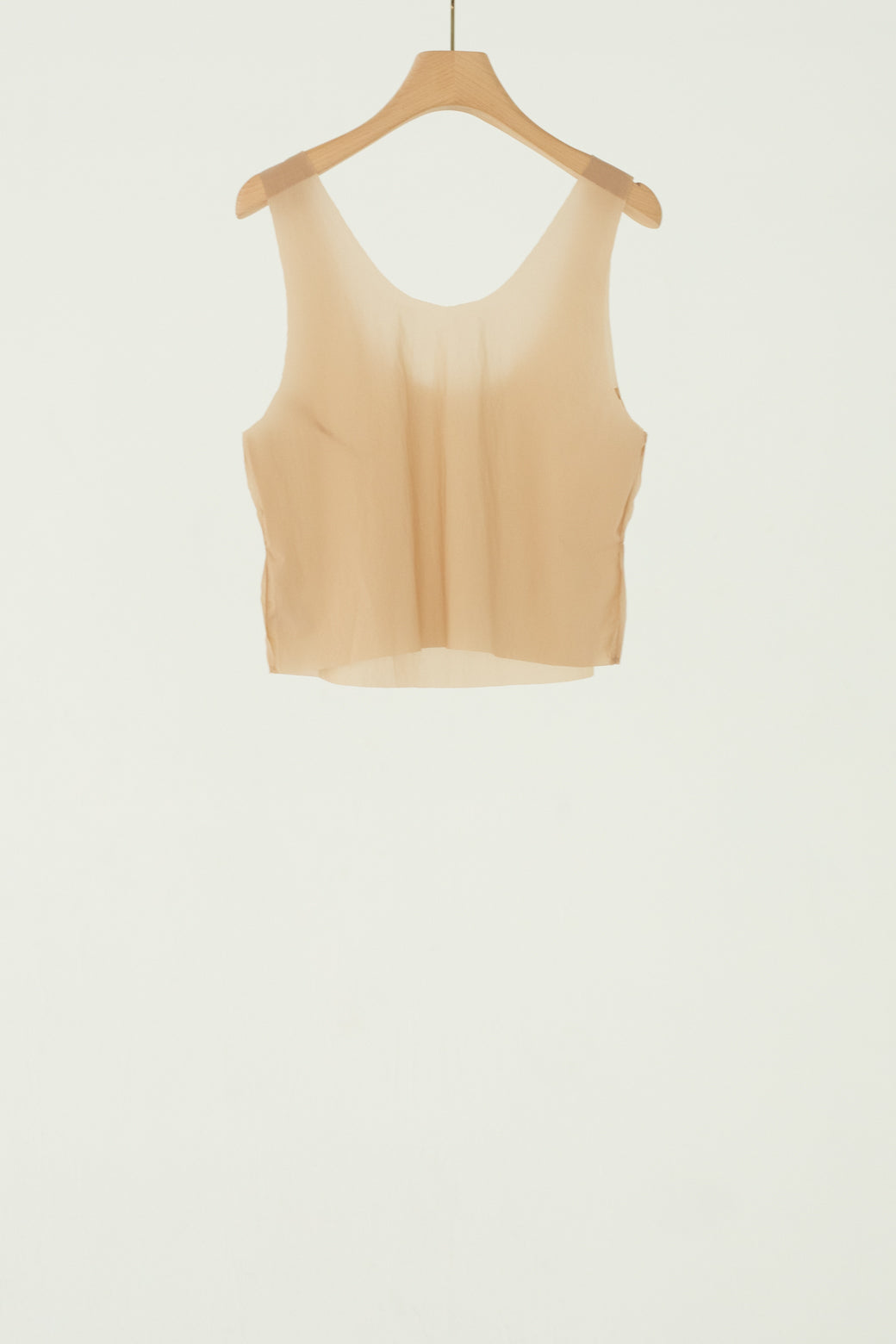 【展示会/後】Nylon Stretch Taffeta Seam Tank (ls62571T) ¥18,700