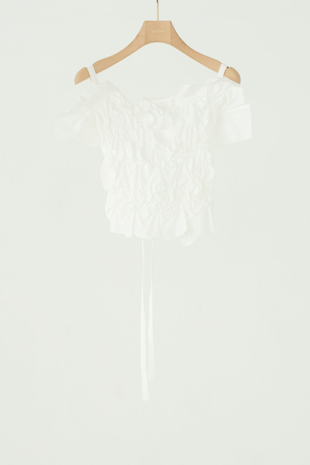 【展示会/後】Organic Cotton Shirring Bib(ls62578T) ¥20,900-