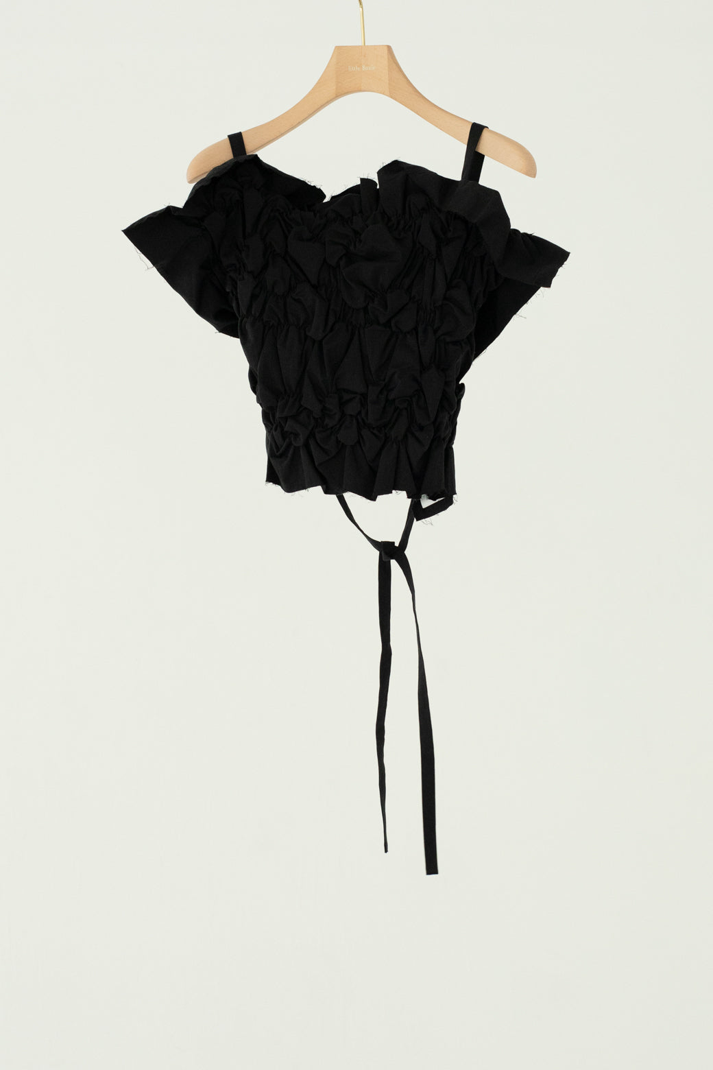 【展示会/後】Organic Cotton Shirring Bib(ls62578T) ¥20,900-