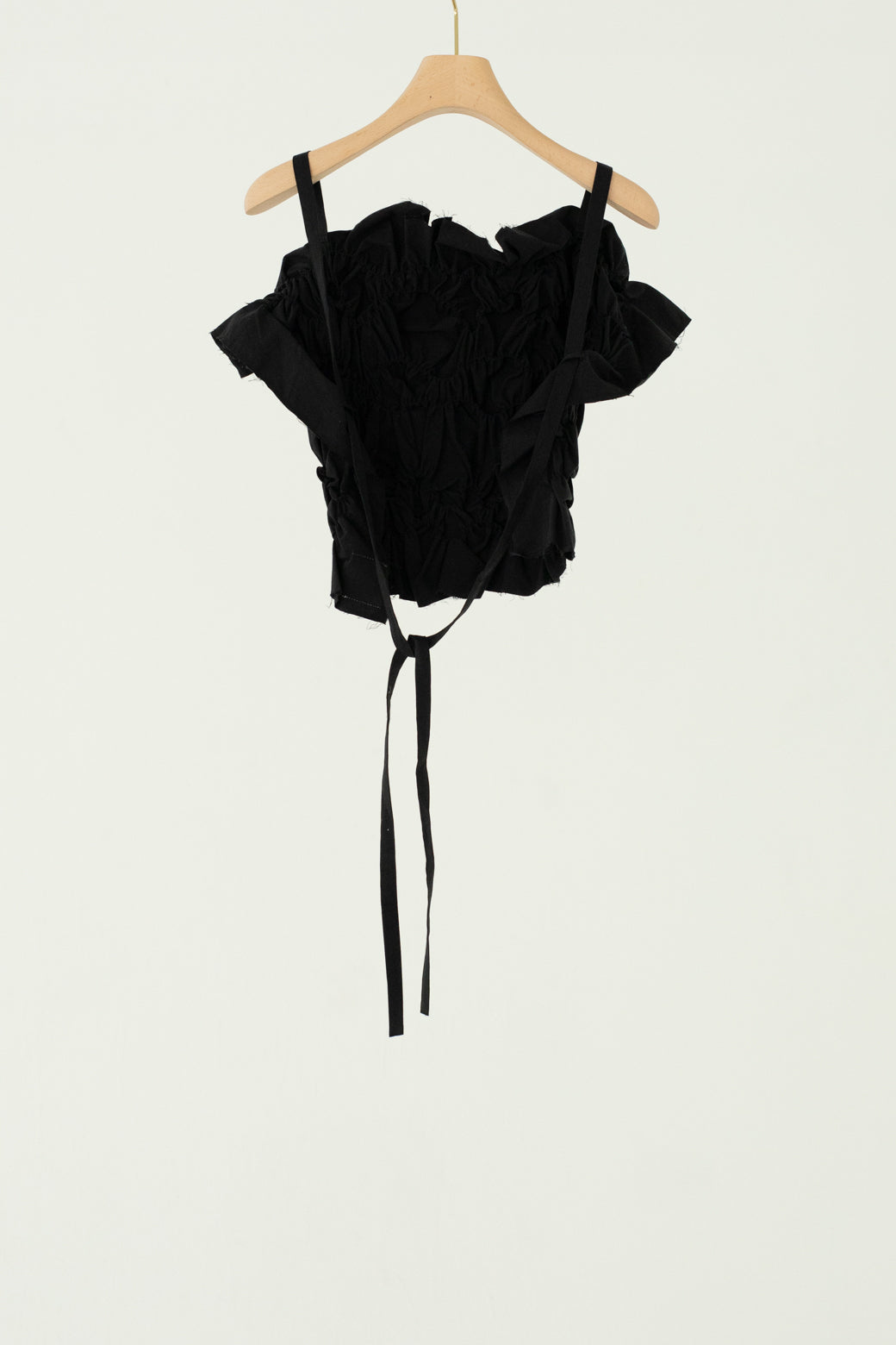 【展示会/後】Organic Cotton Shirring Bib(ls62578T) ¥20,900-