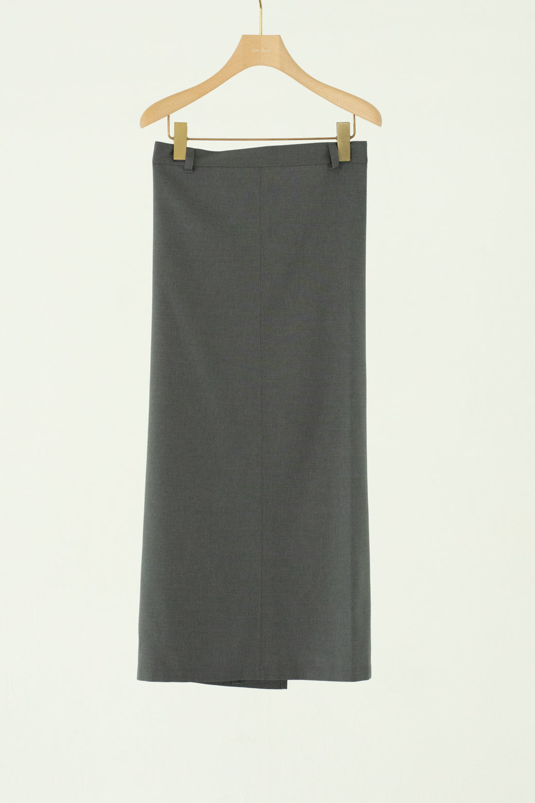 【展示会/後】Wool Mix Salon Skirt (ls62590S) ¥28,600-