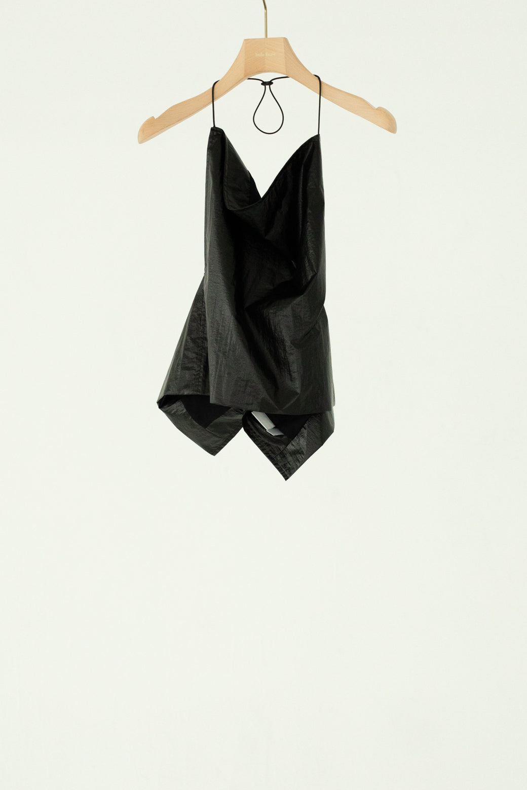 【展示会/後】Plastic Fabric Halter Top (ls62573T) ¥25,300-