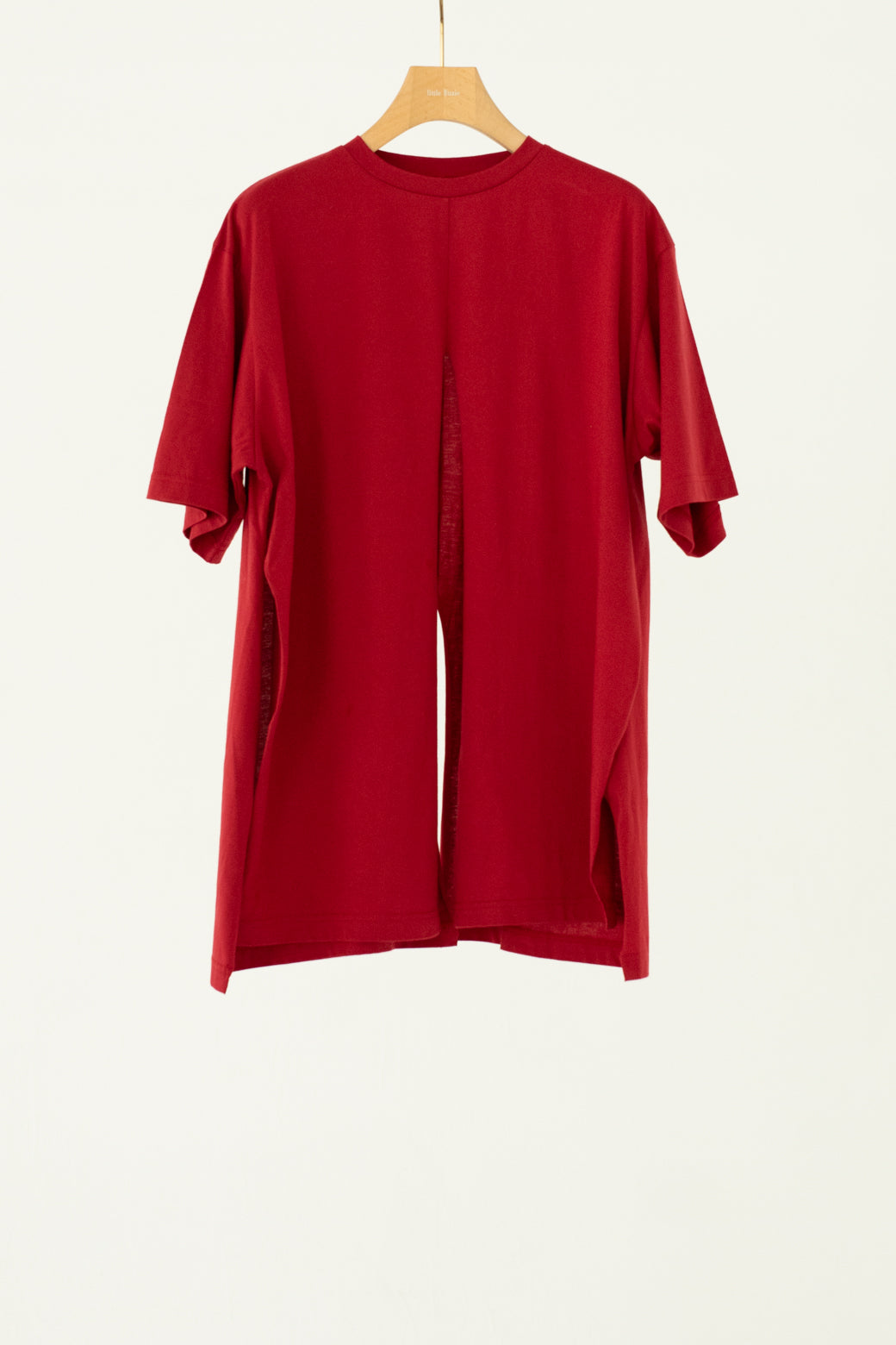 【展示会/後】Supima Cotton Knotted S/S Tee (ls62587T) ¥18,700