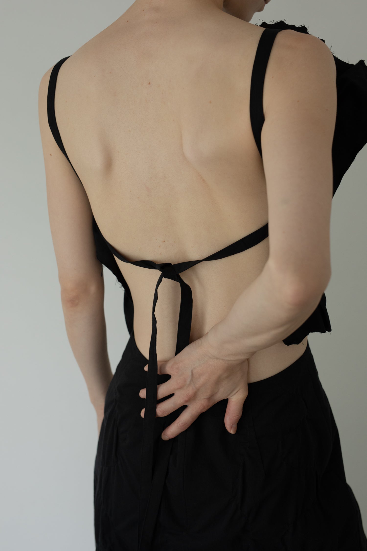【展示会/後】Organic Cotton Shirring Bib(ls62578T) ¥20,900-