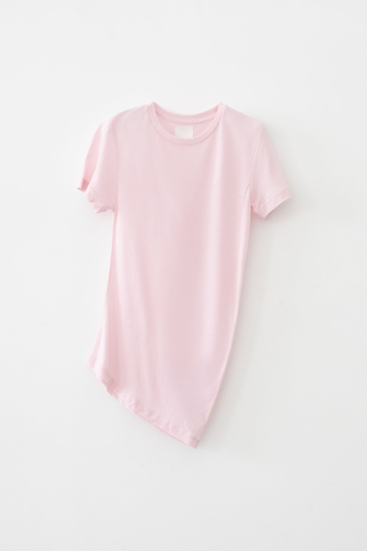 High Twist Sheer Jersey Distorted S/S Tee (ls72640T)
