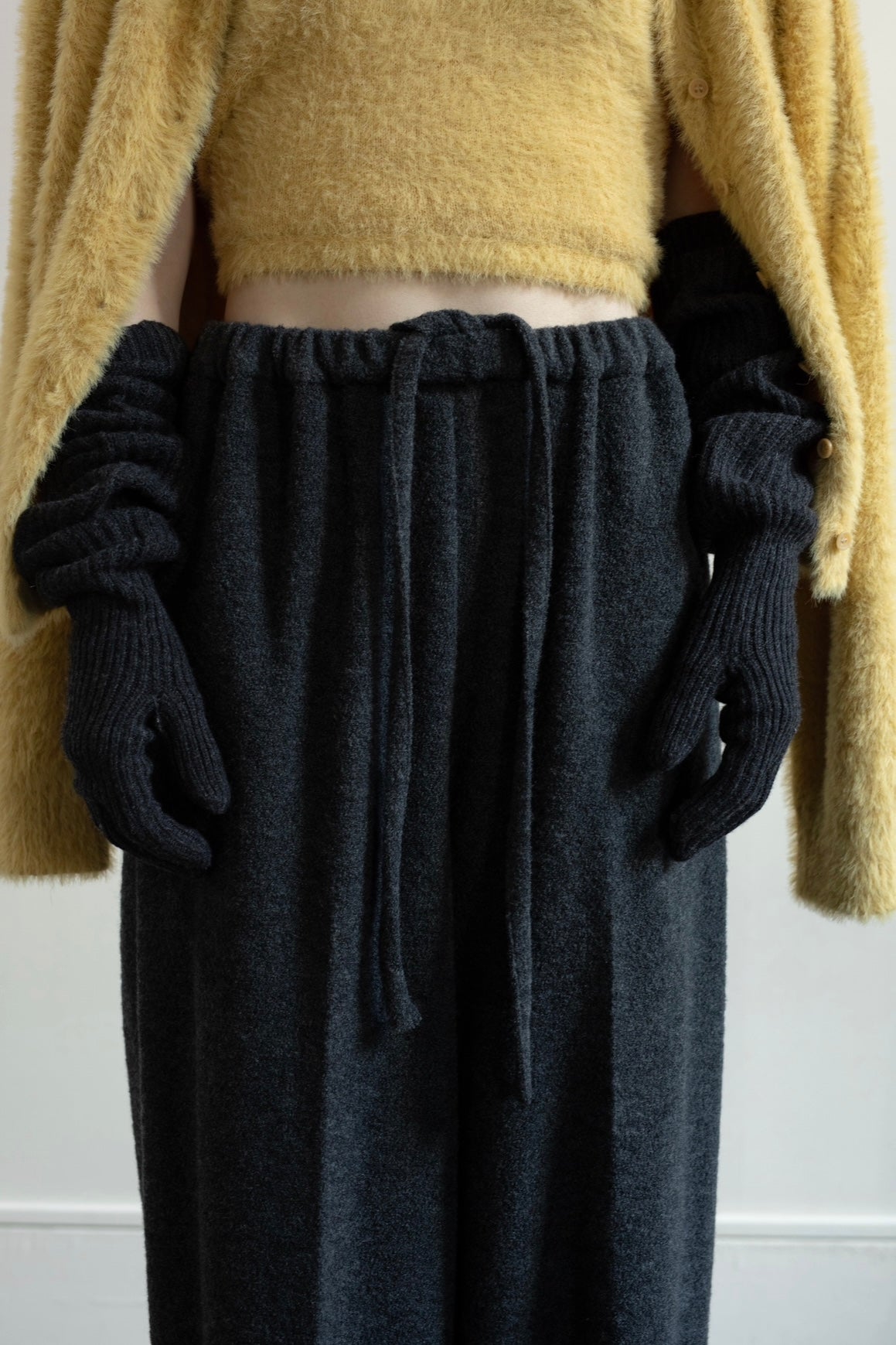 Wool Boucle Pajama Pants (ls54555P)