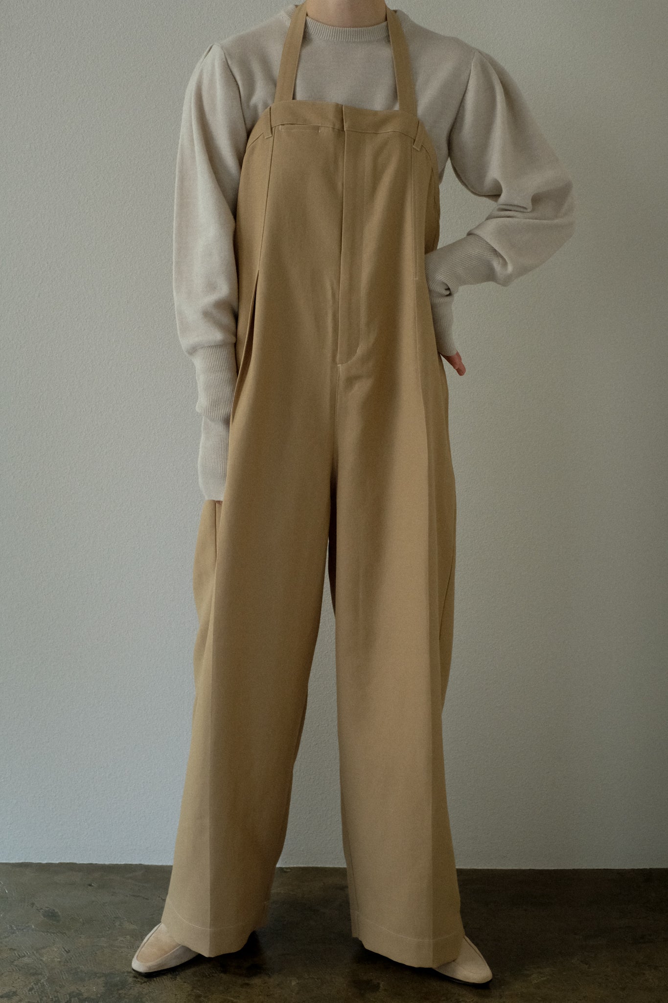 Wide Slacks Jumpsuit（ls34411P）