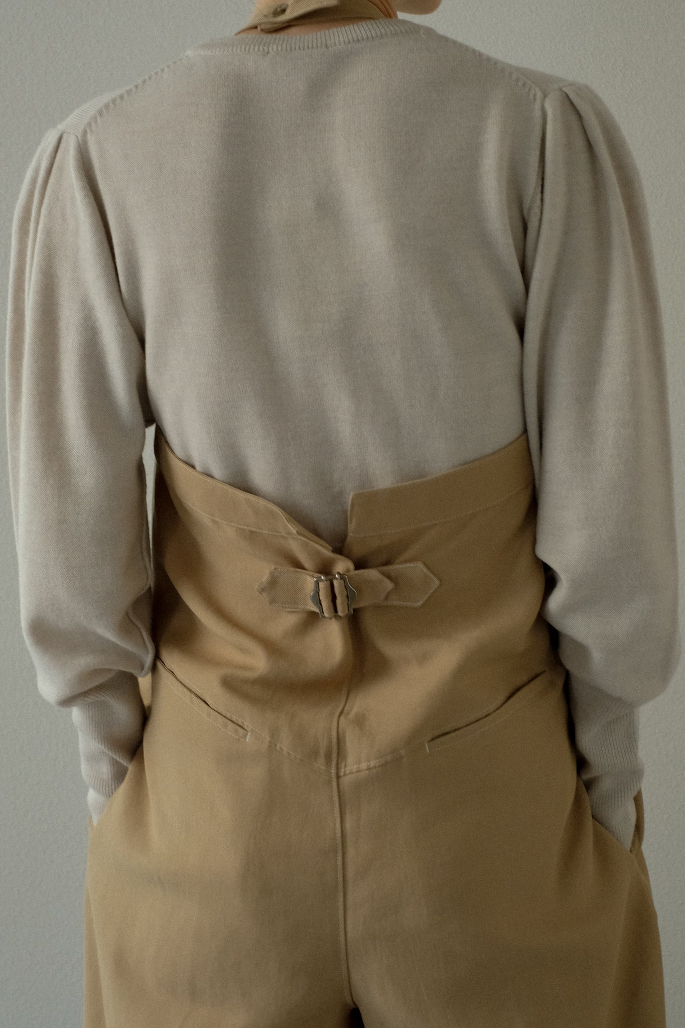 Extra Fine Merino Wool Bodysuit（ls34389K）