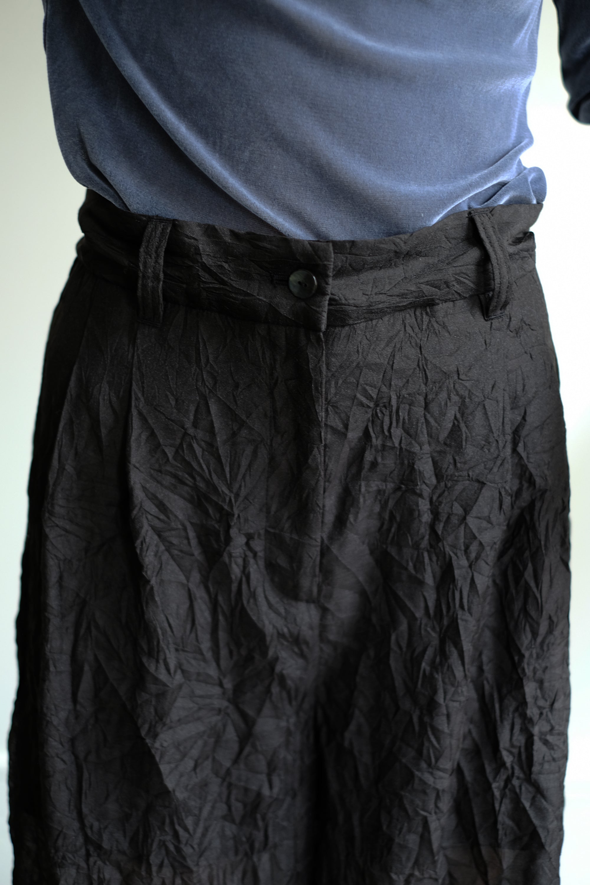 【Online限定】Wrinkle Organdy  Easy Pants (ls24332P)