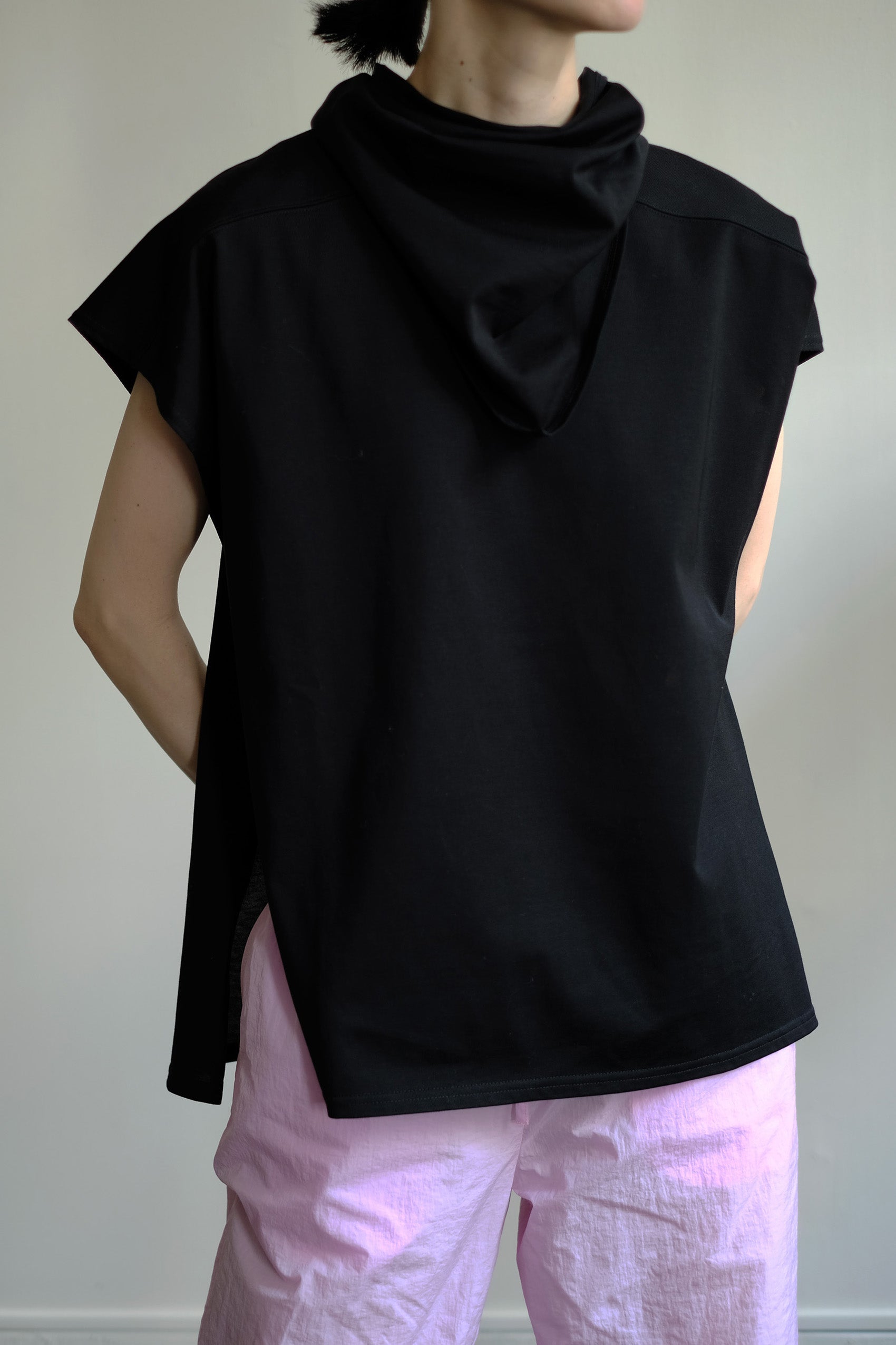 2Way Scarf Tee（ls12242T）