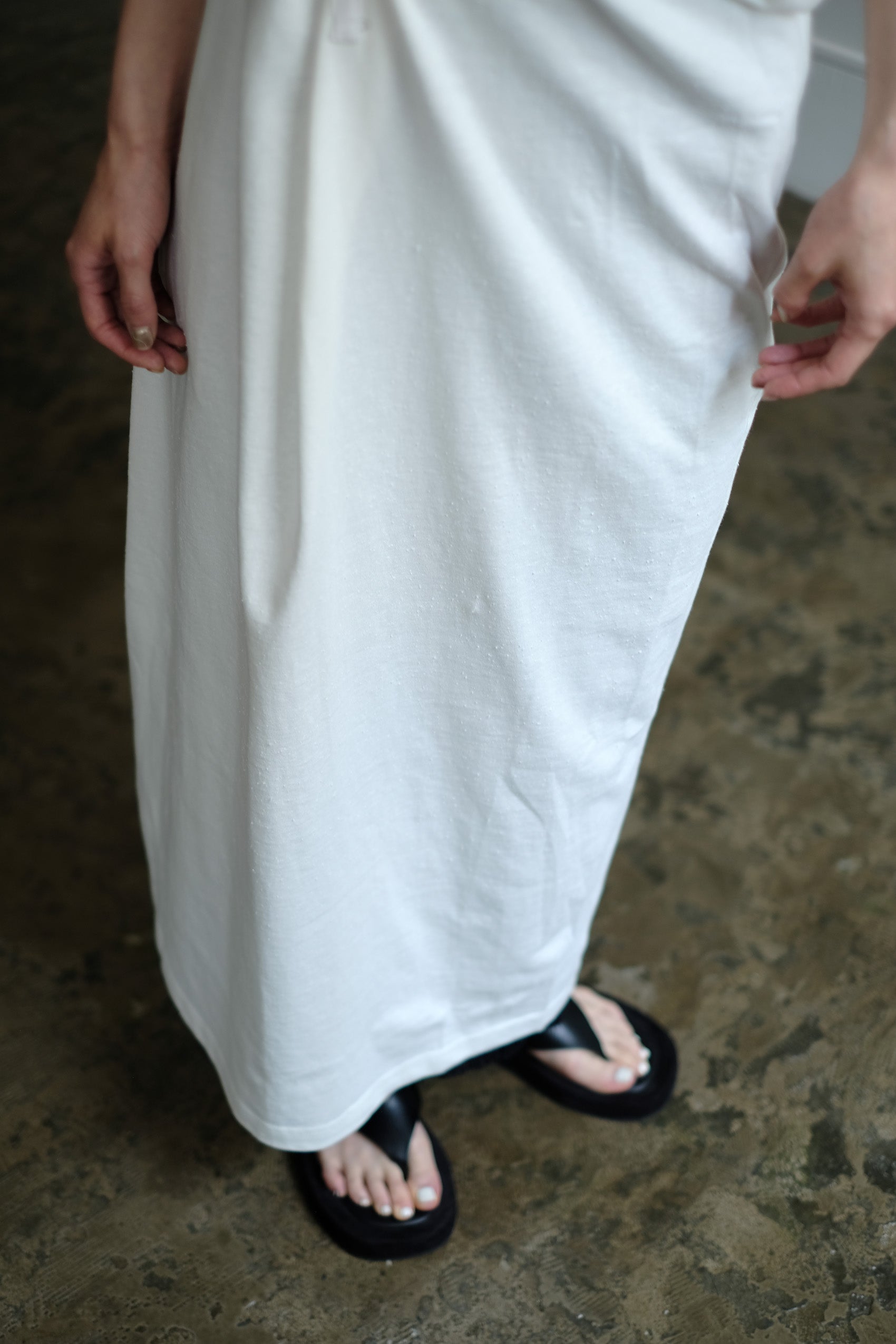 One Shoulder Cut&Sewn Dress（ls103D）