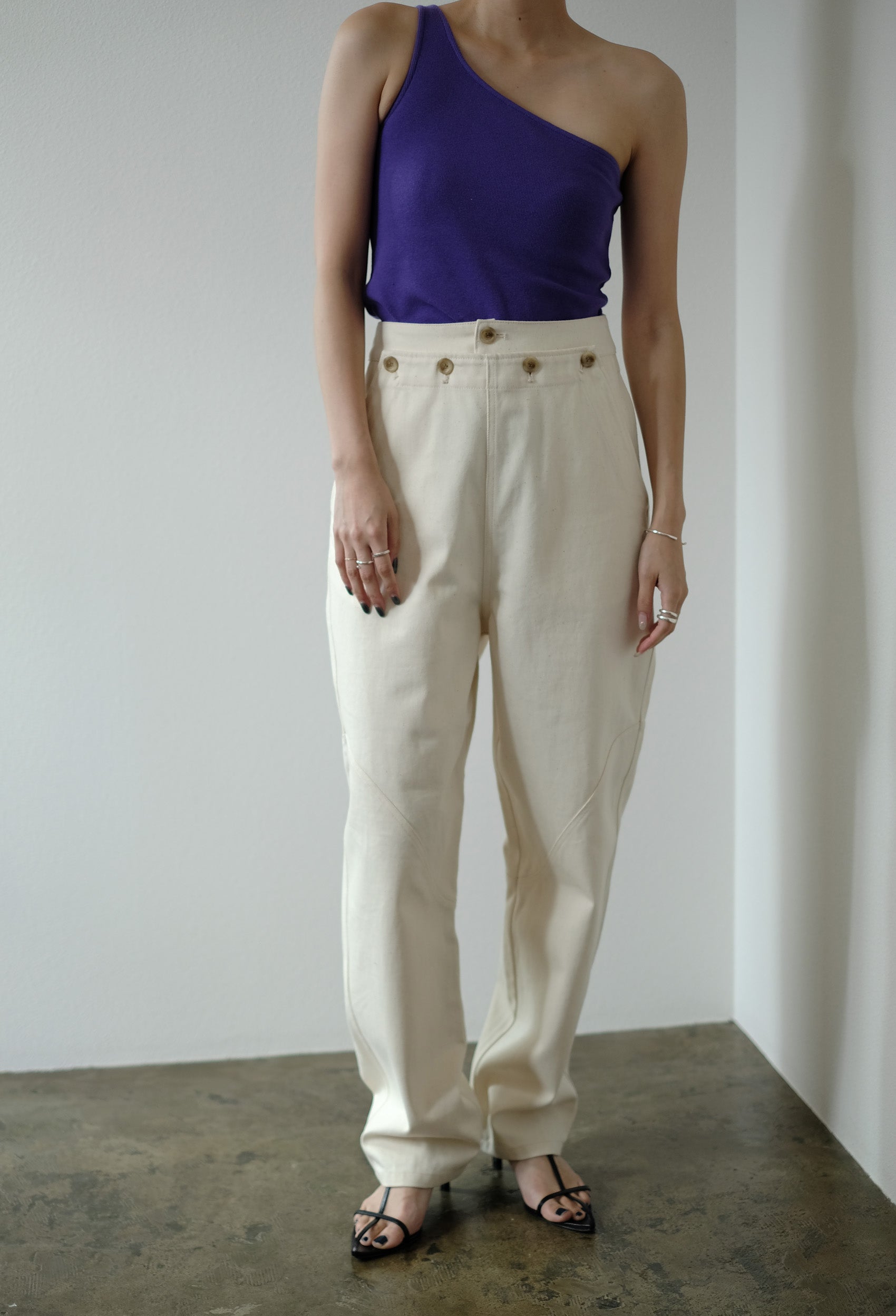 【Online限定】Knee Switch Denim Marine Pants（ls11203P）